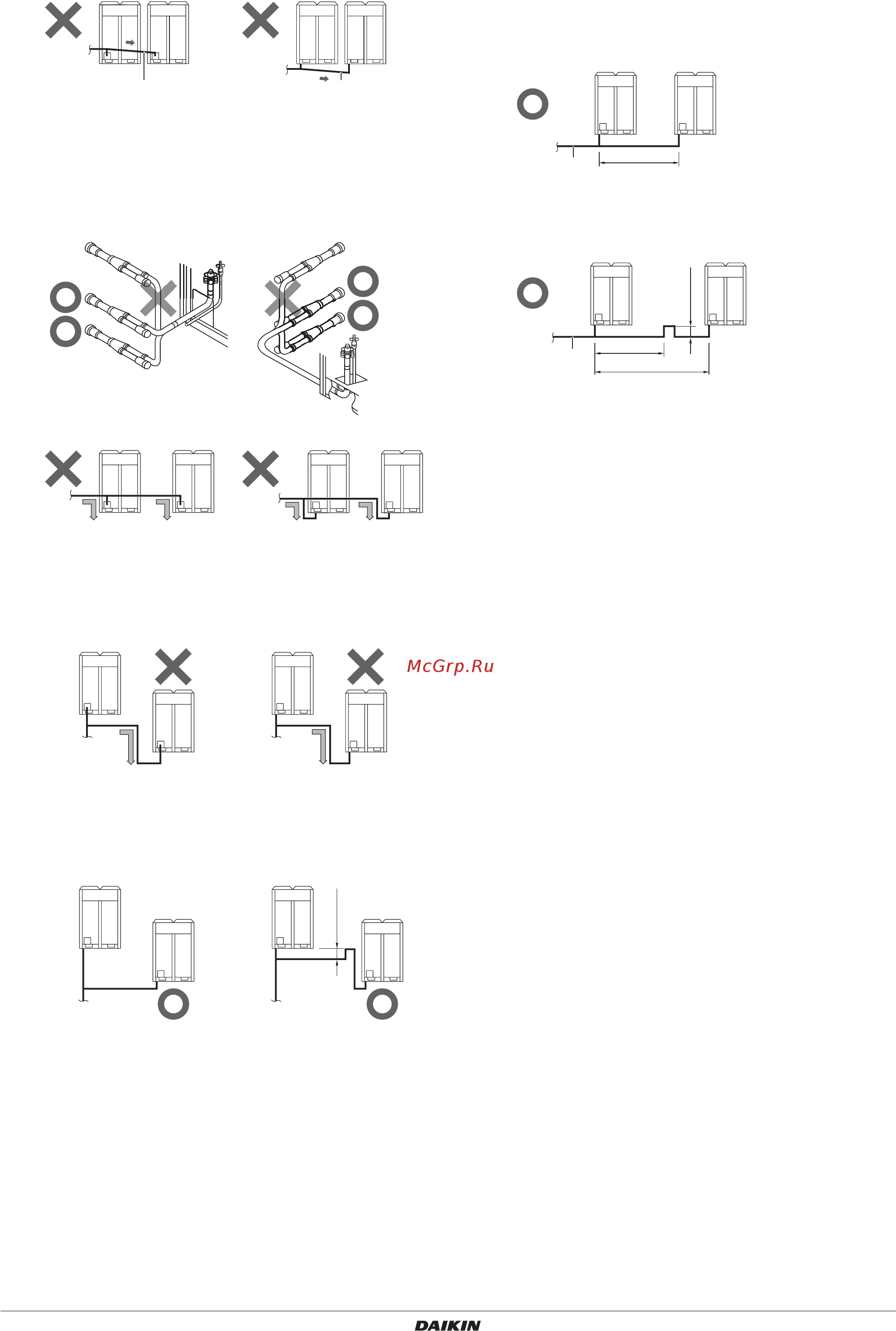 Daikin RXYHQ18P9W1B Инструкция по монтажу онлайн [14/44] 551522
