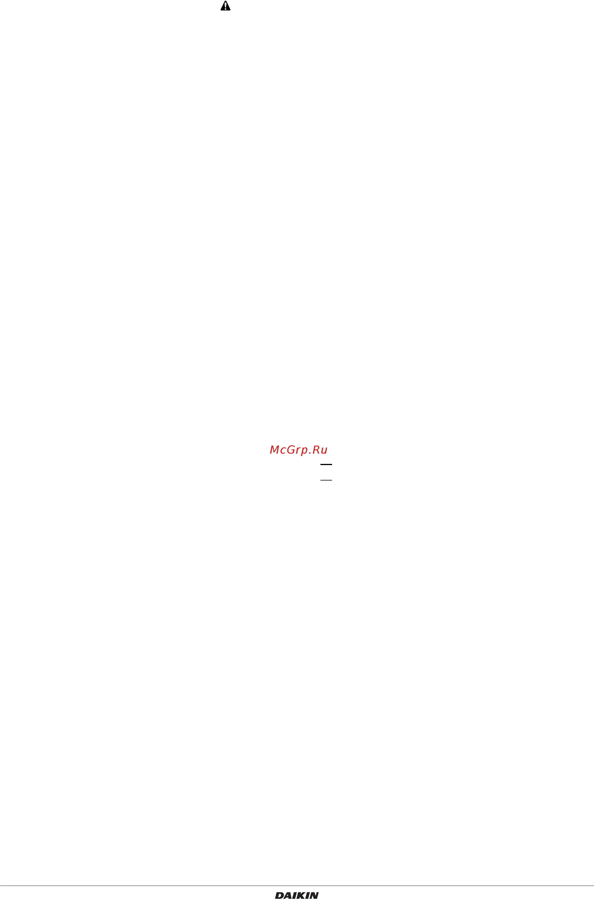 Daikin RXYHQ18P9W1B [22/44] Общие меры предосторожности