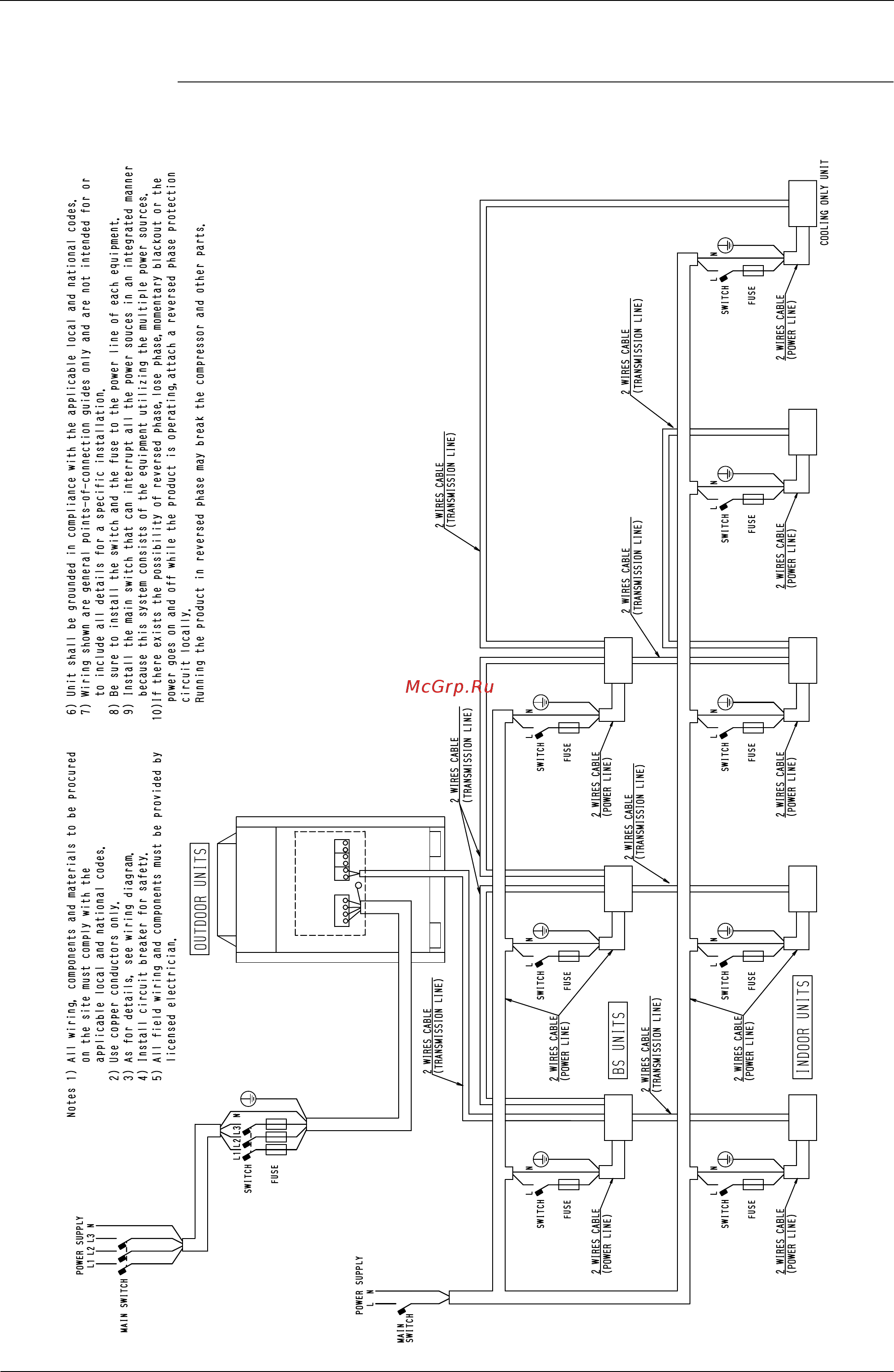Daikin REYQ20PY1 [377/438] Field wiring