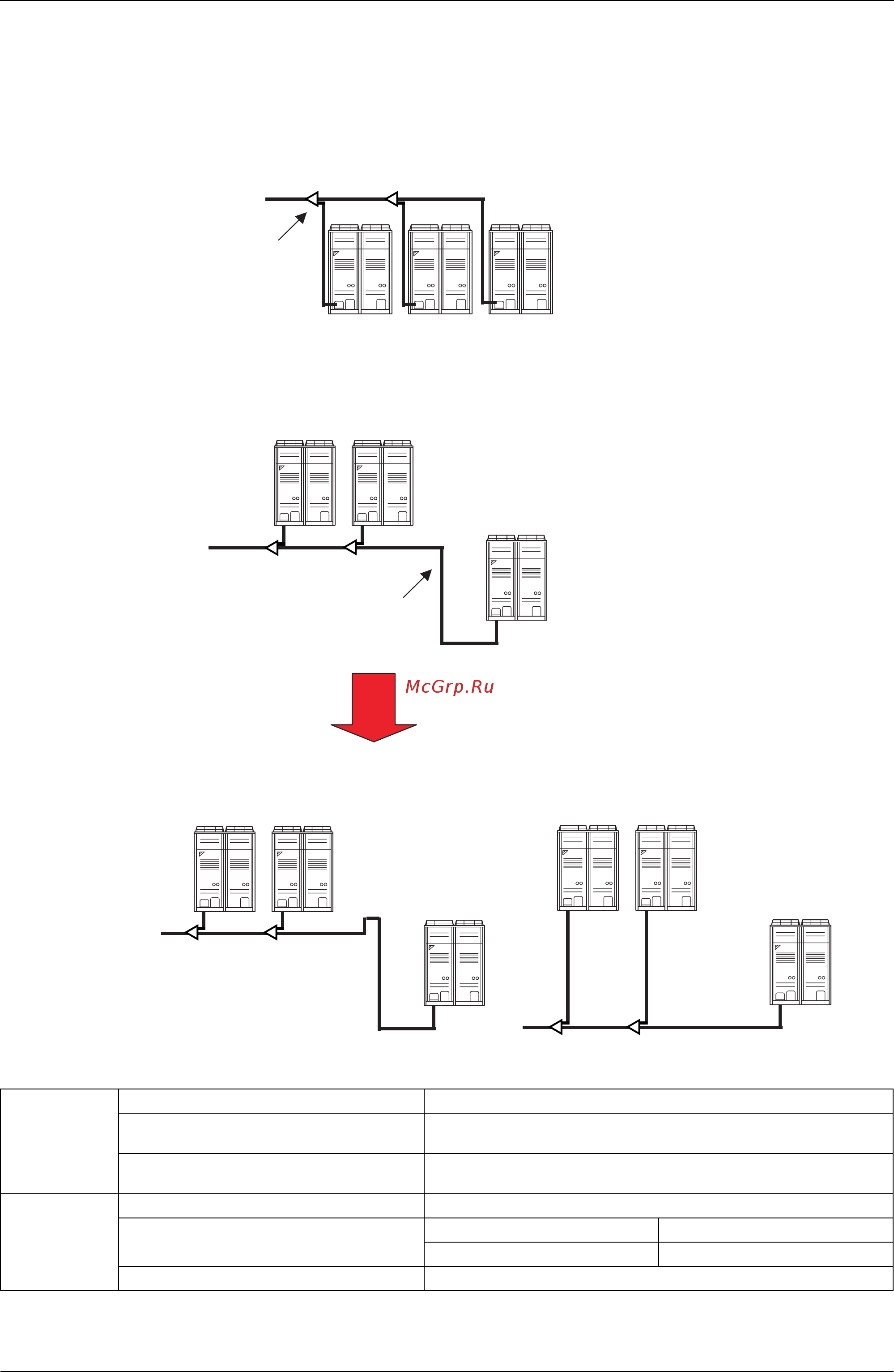 Daikin REYQ14PY1 [411/438] The example of a wrong pattern