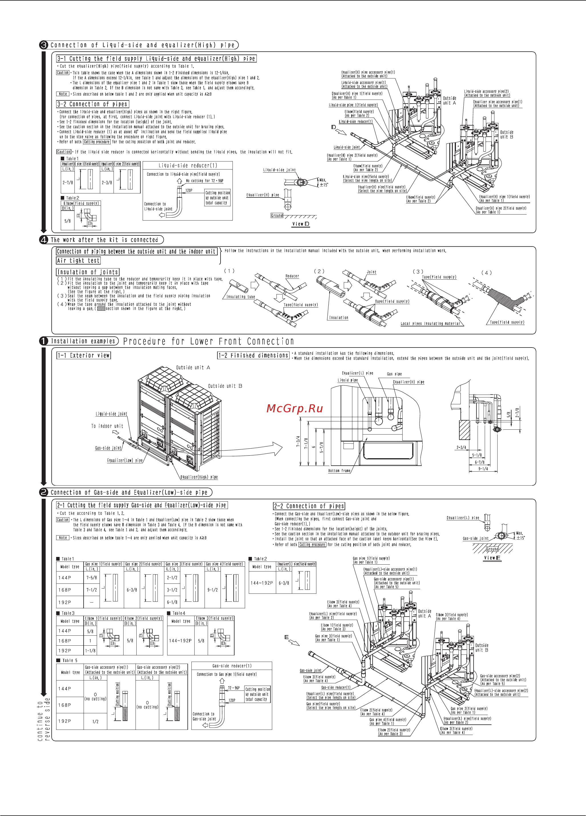 Daikin RXYQ96PATJ Инструкция по эксплуатации онлайн [23/108] 551574