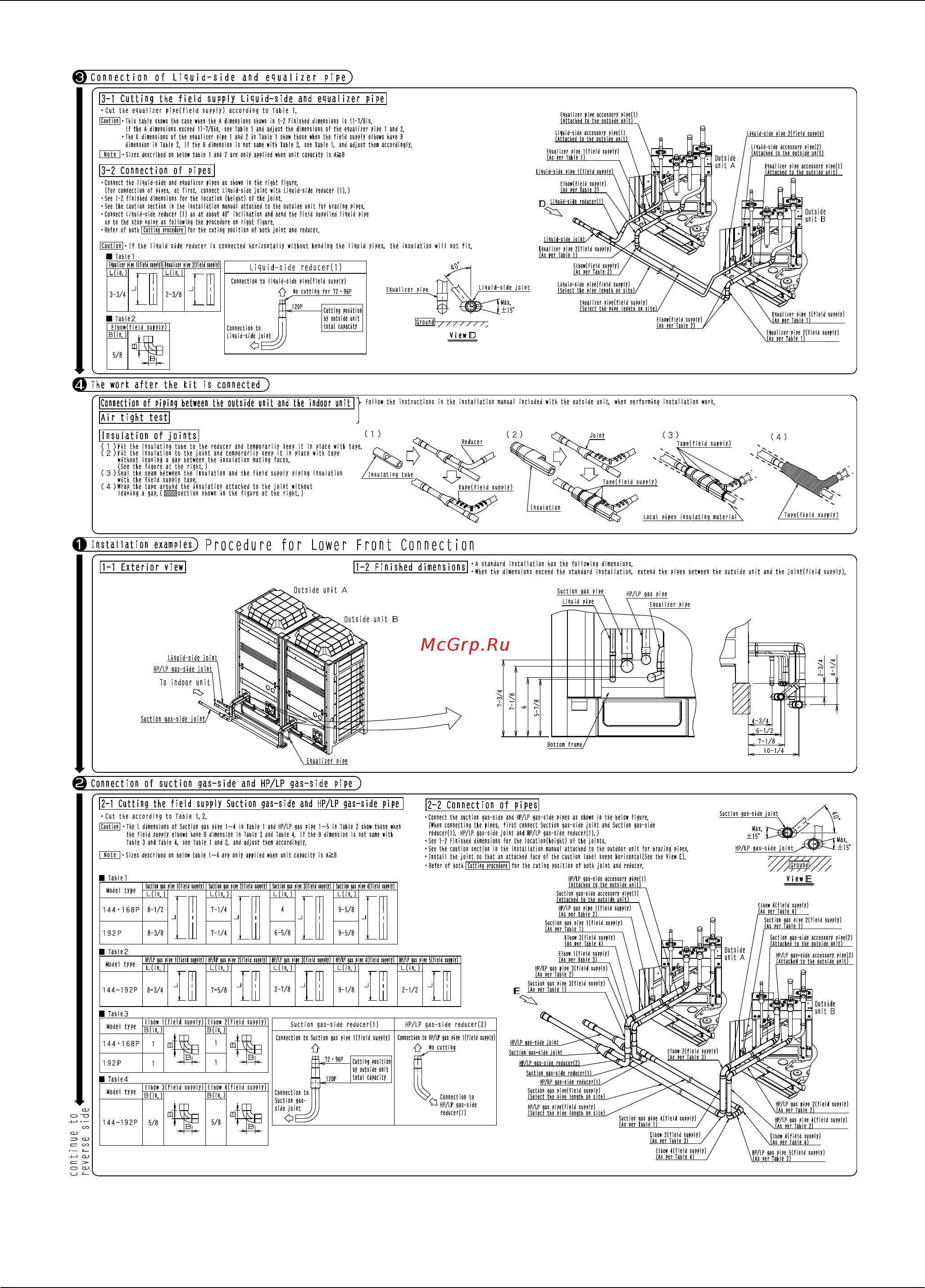 Daikin RXYQ96PATJ Инструкция по эксплуатации онлайн [27/108] 551574