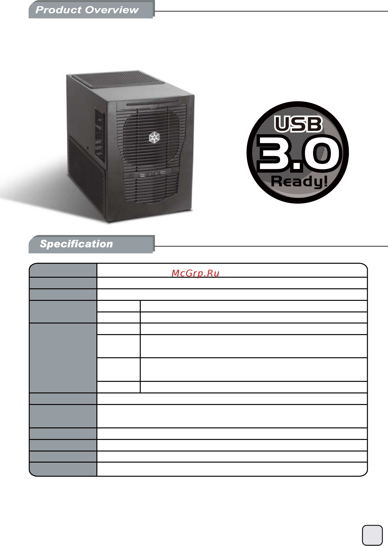 SilverStone SST-SG09B [3/63] Sugo sg09