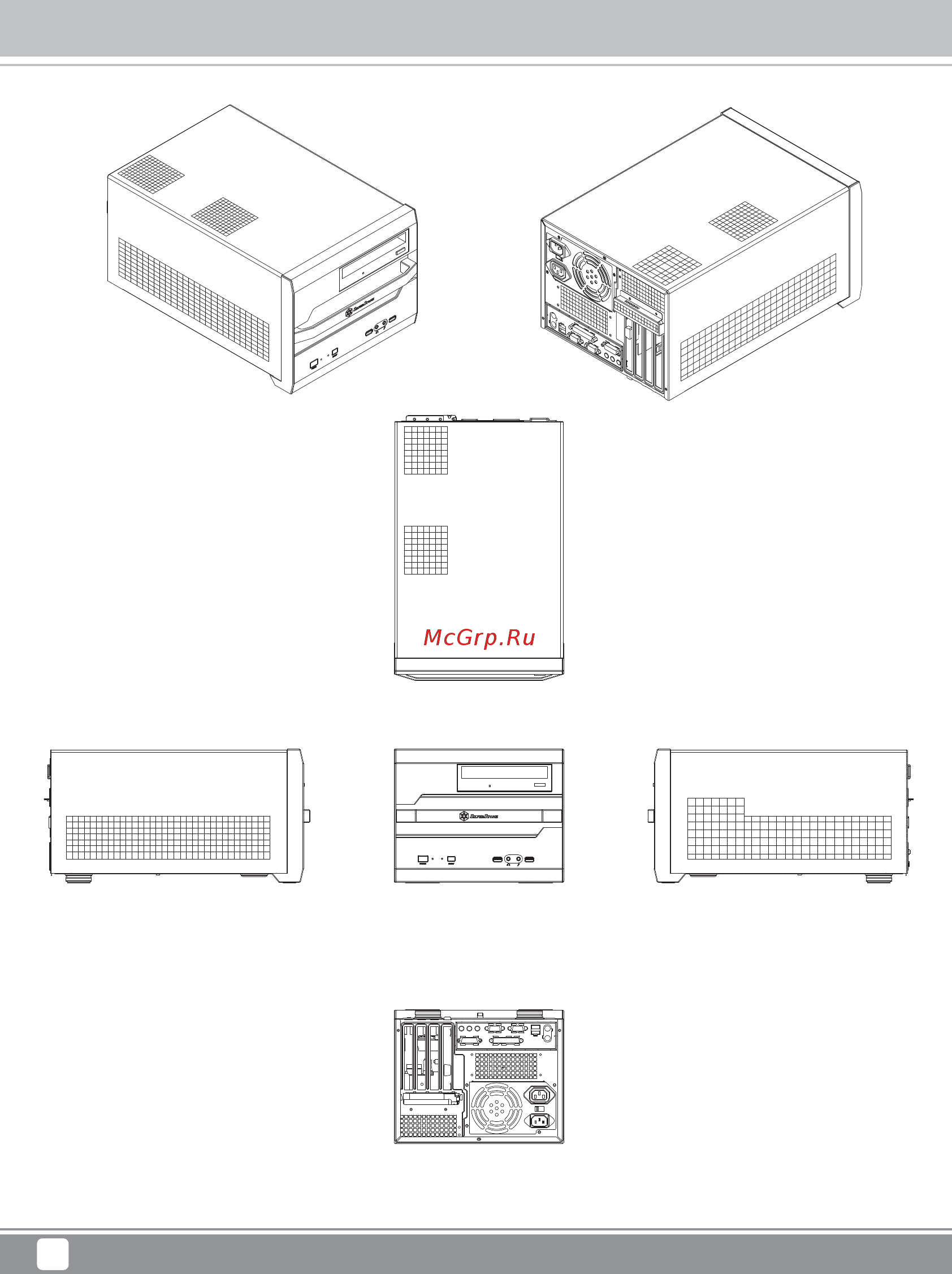 SilverStone SST-SG12B (черная) [6/44] Manual sg12 c245 v1 03