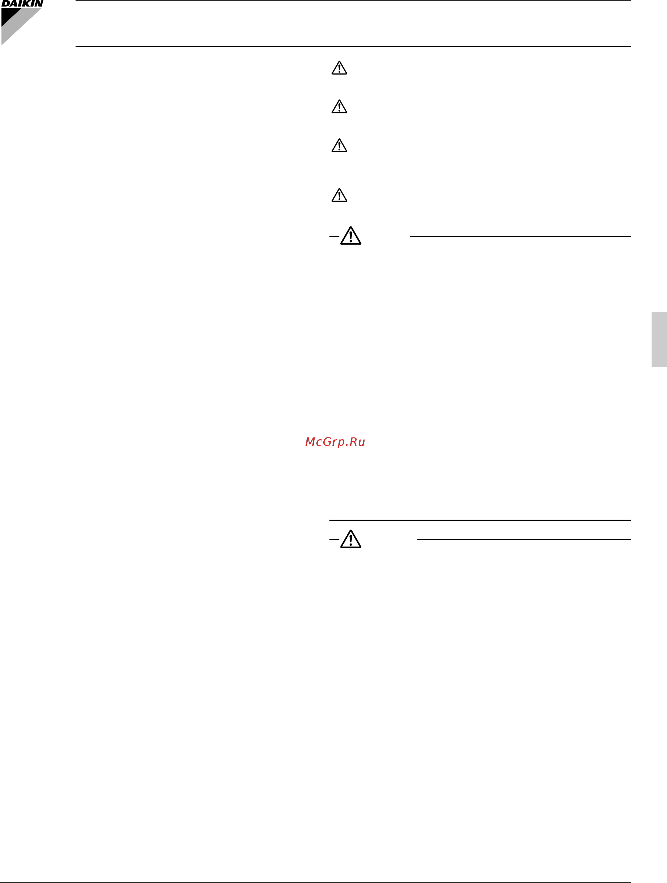 Daikin REYQ96PATJ [5/22] 1 safety considerations