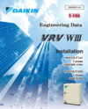 Daikin RWEYQ72PTJU Инструкция по монтажу