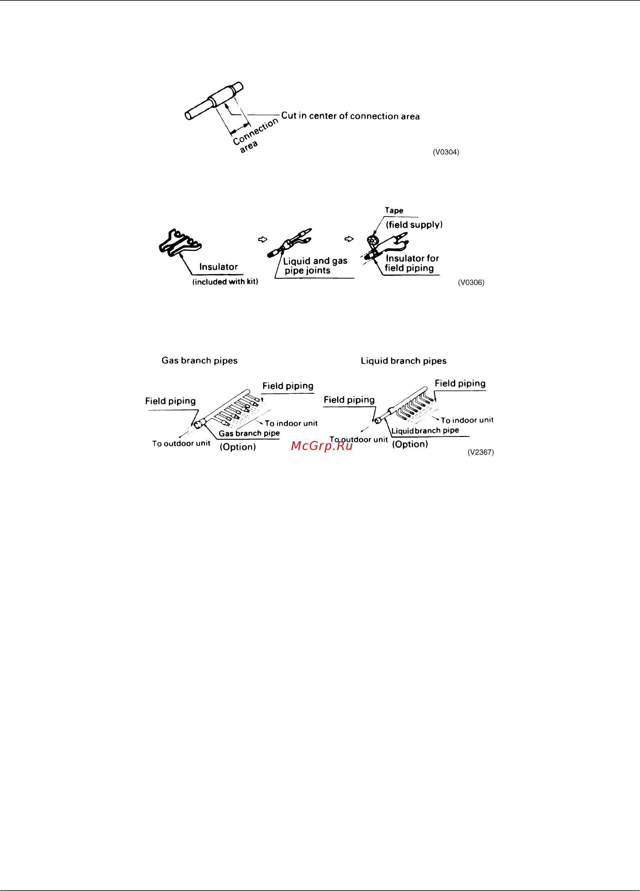 Daikin RXYMQ48MVJU [6/31] Refnet header