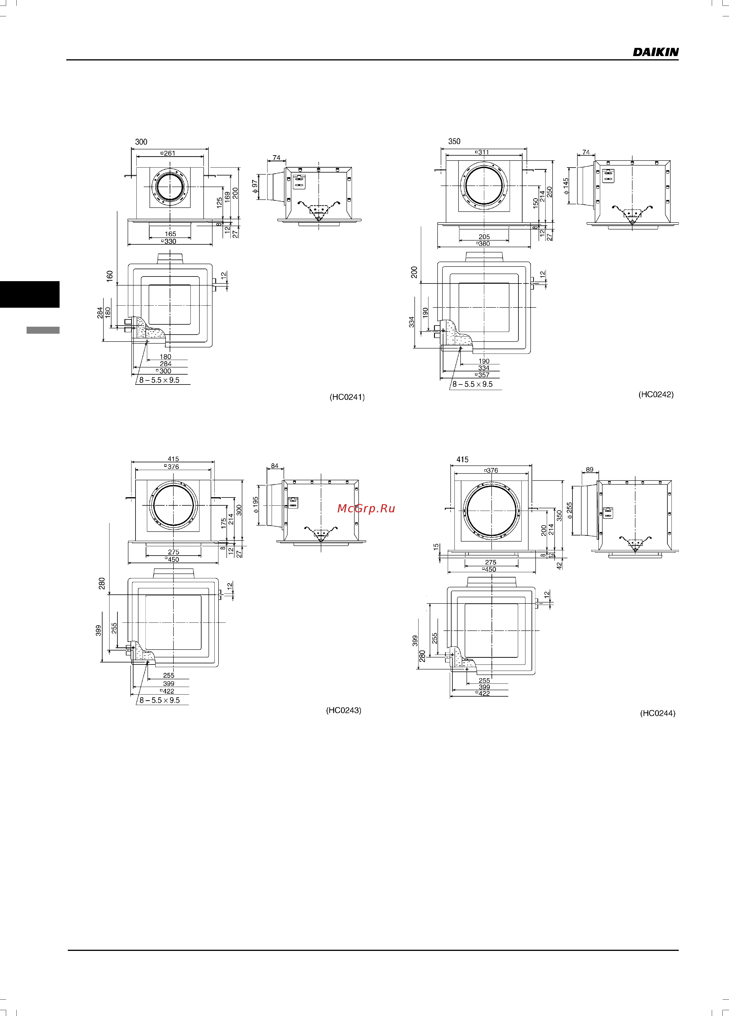 Daikin VAM350FA5VE Инструкция по эксплуатации онлайн [152/179] 552004