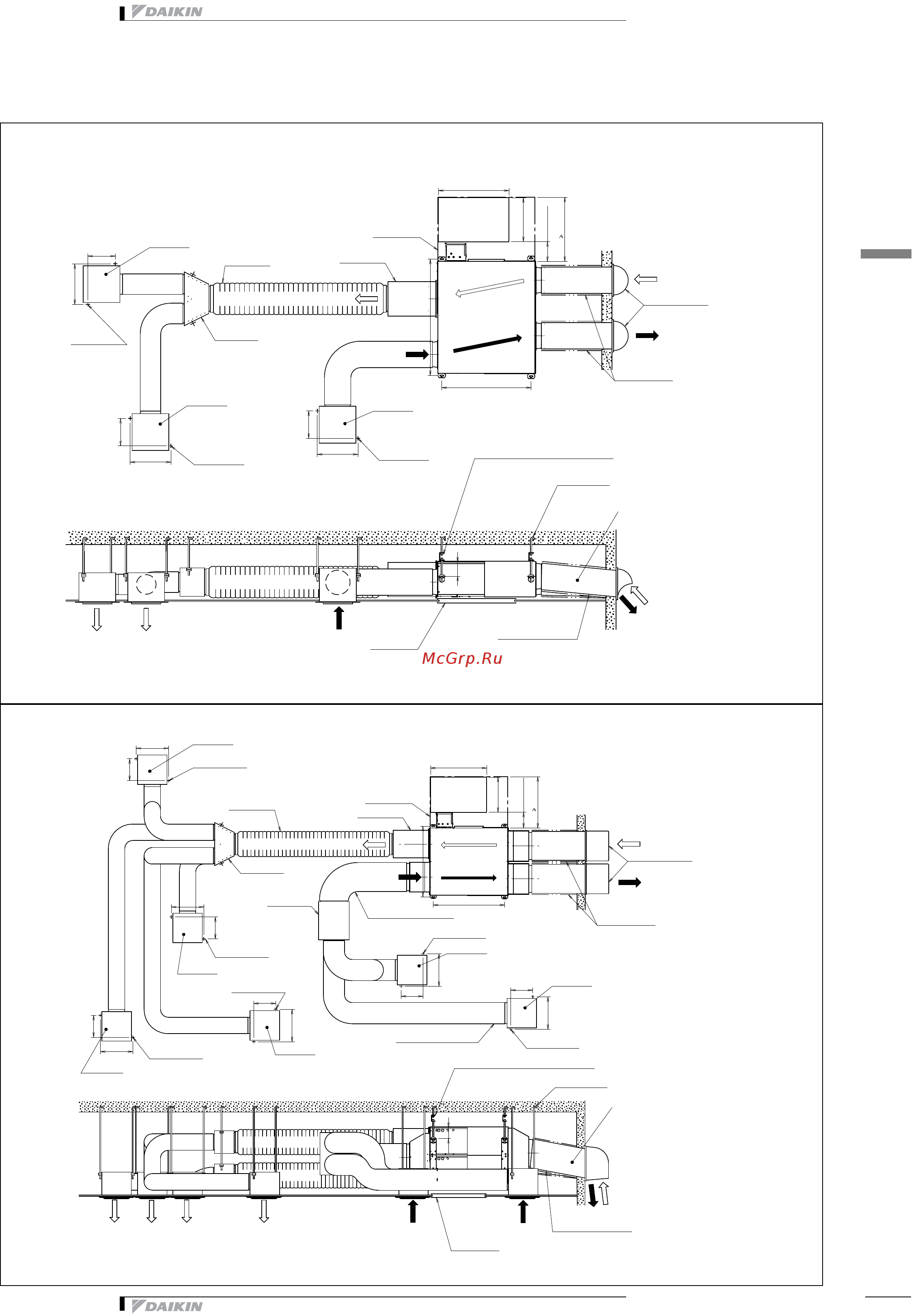Daikin VAM250FC [49/51] Установка
