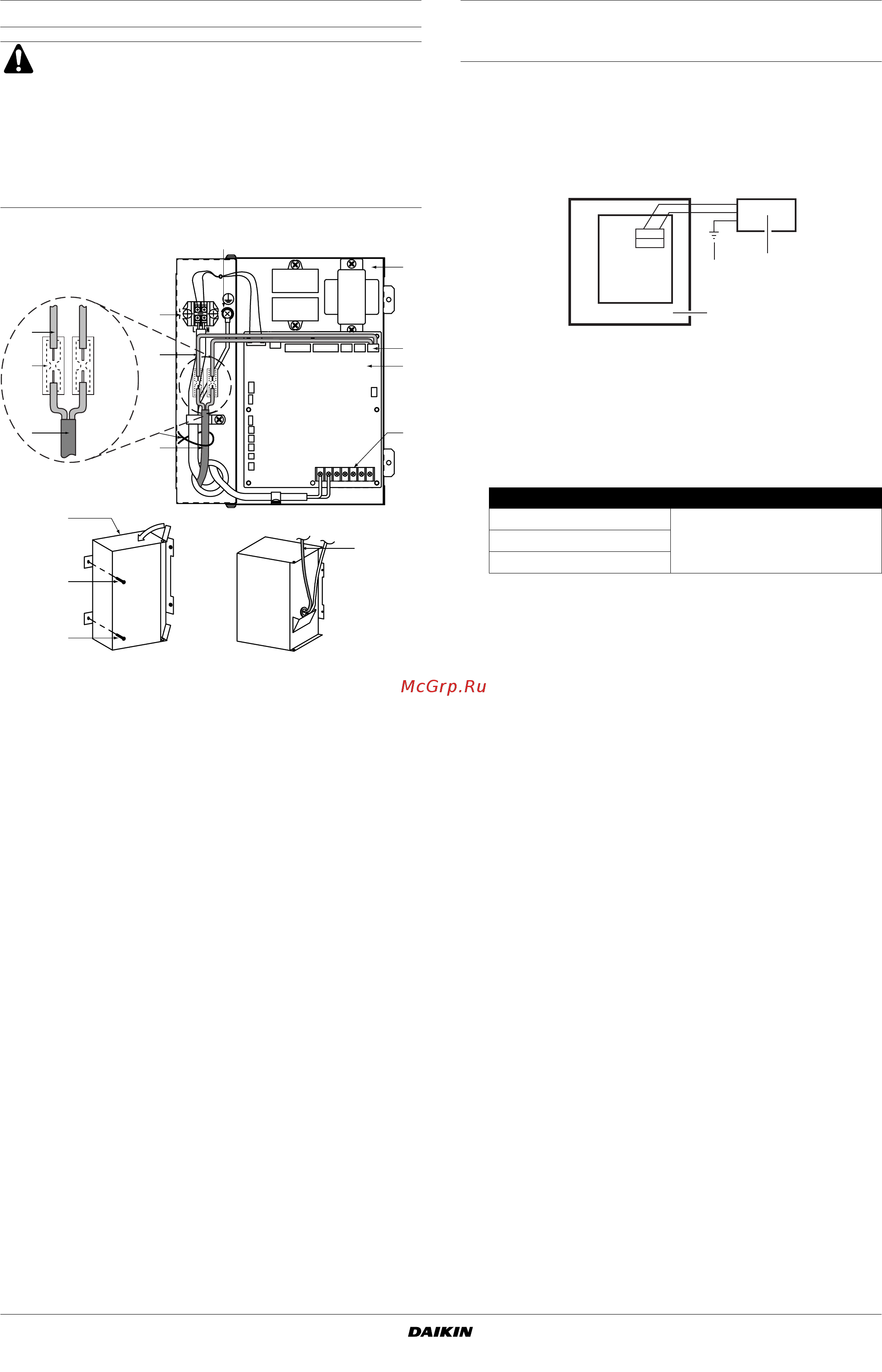 Daikin VAM-FC [11/24] Открытие распределительной коробки