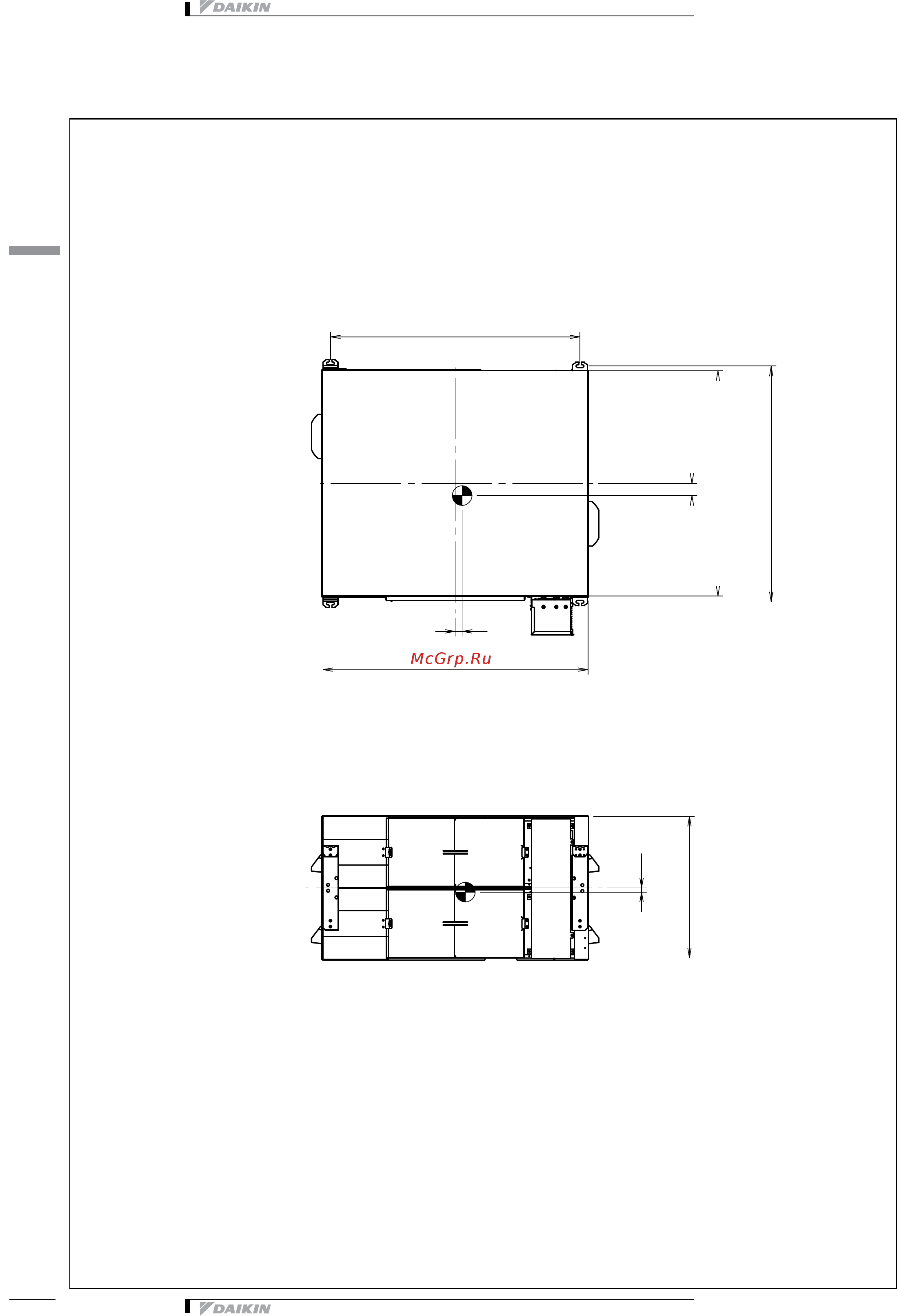 Daikin VAM350J7VEB [16/35] Centre of gravity