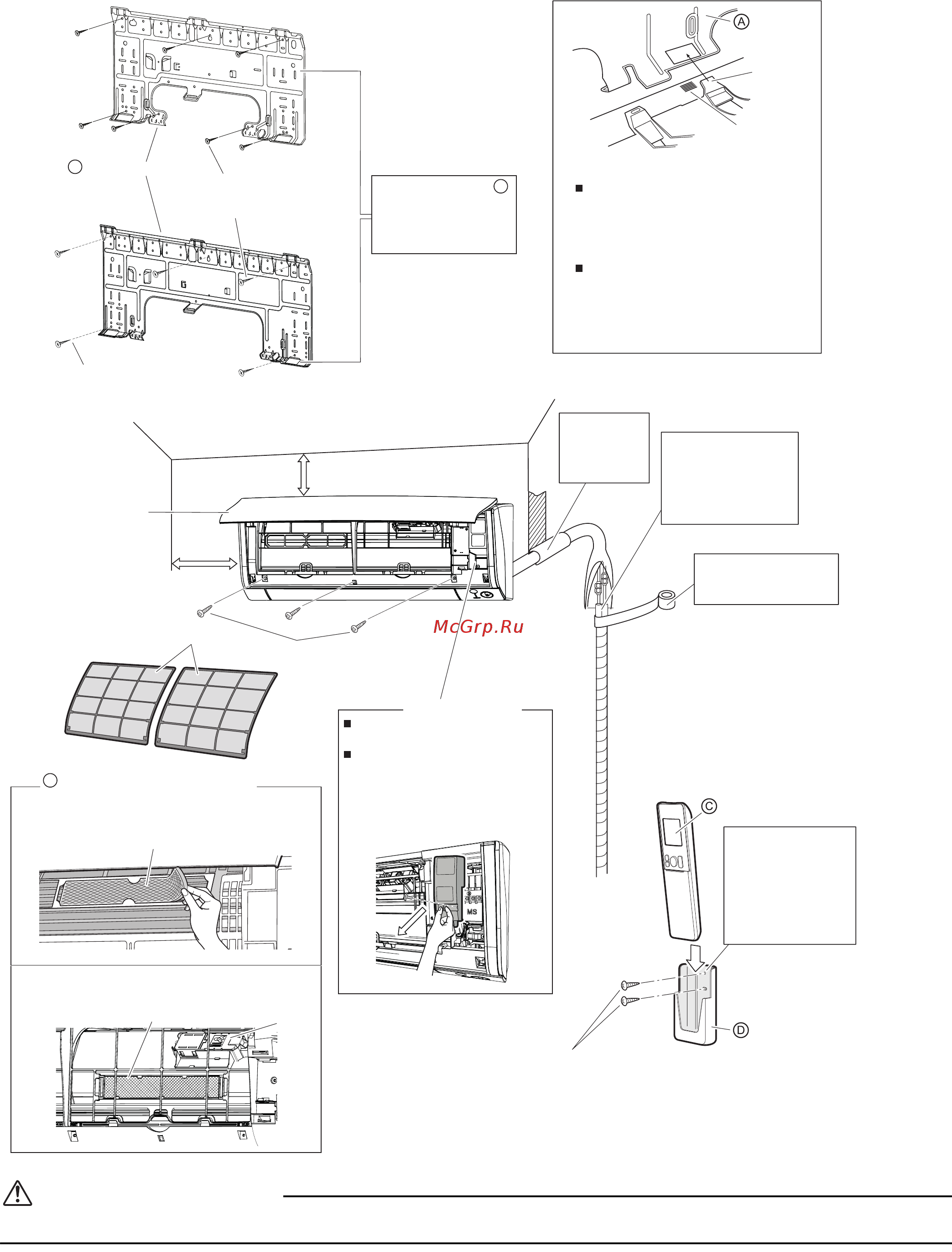 Daikin FTXM35M2V1B [7/20] Предупреждение