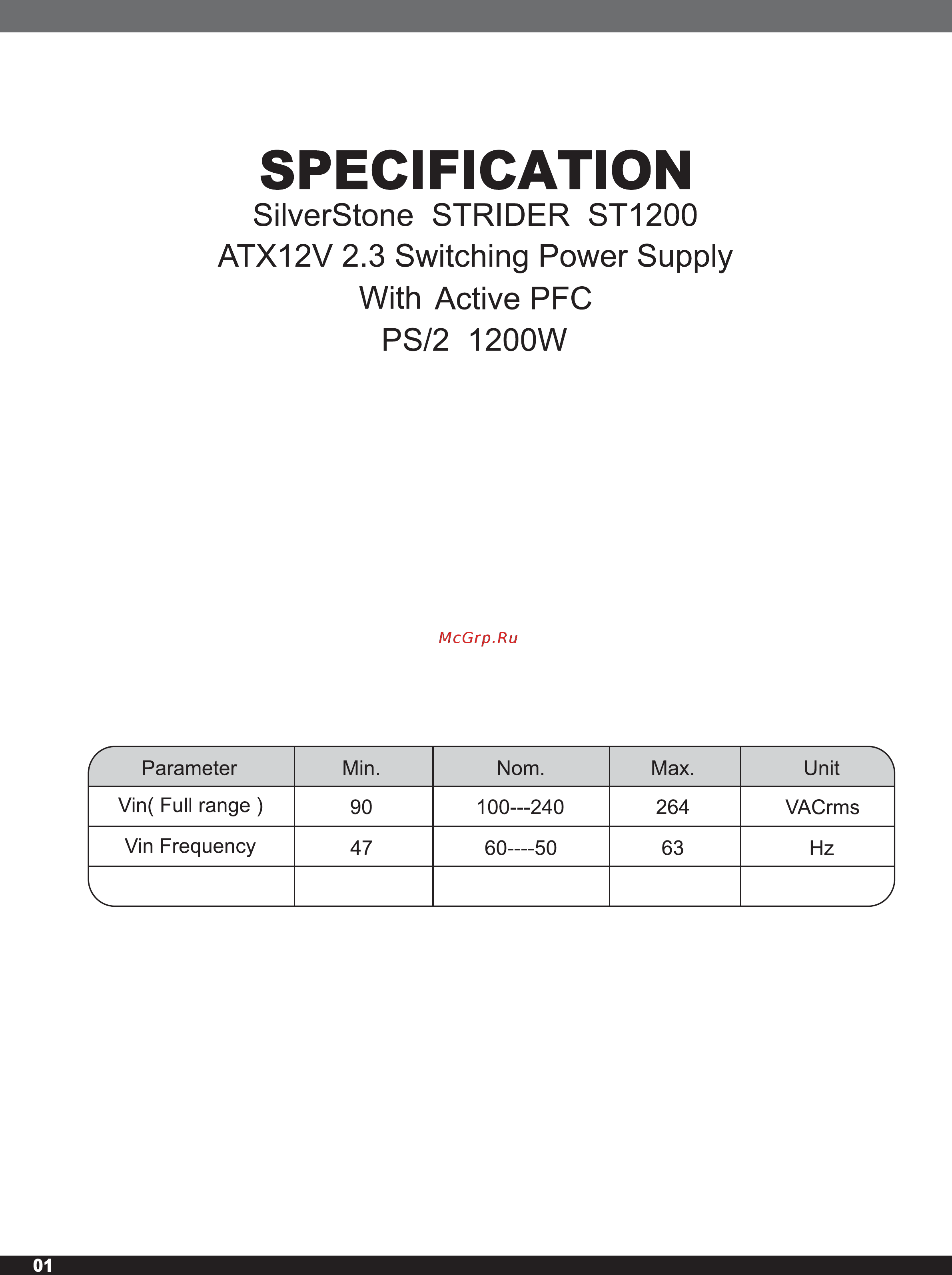 SilverStone SST-ST1200 [2/12] En st1200 manual 02