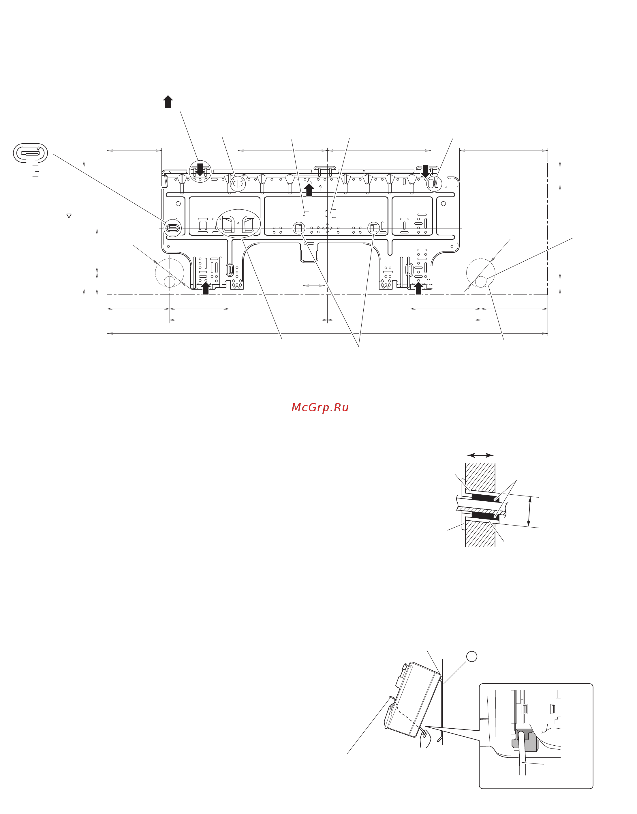 Daikin FTXG25LV1BS [11/18] Монтаж внутреннего агрегата