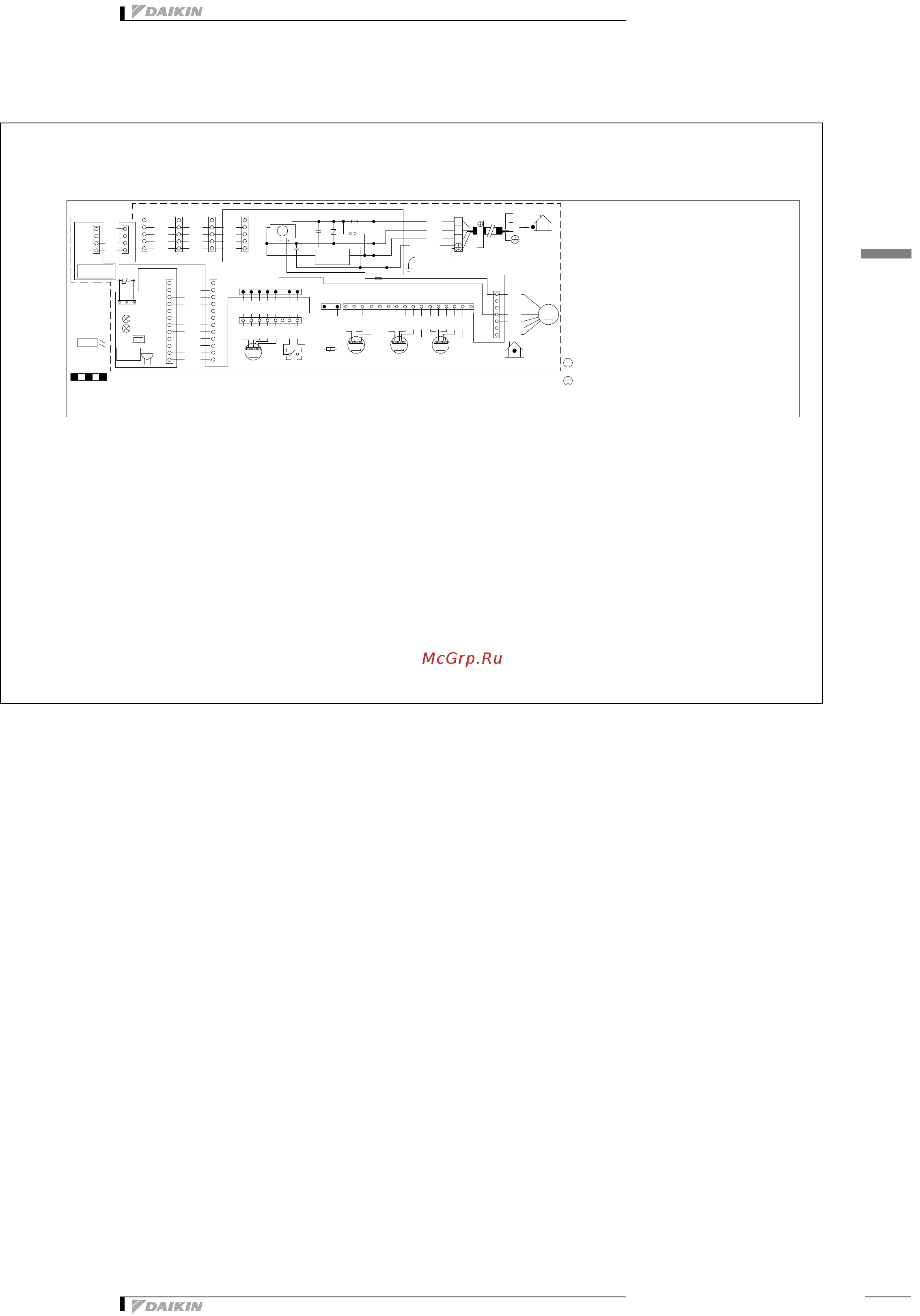 Daikin FTXG25LV1BS [13/17] Wiring diagrams