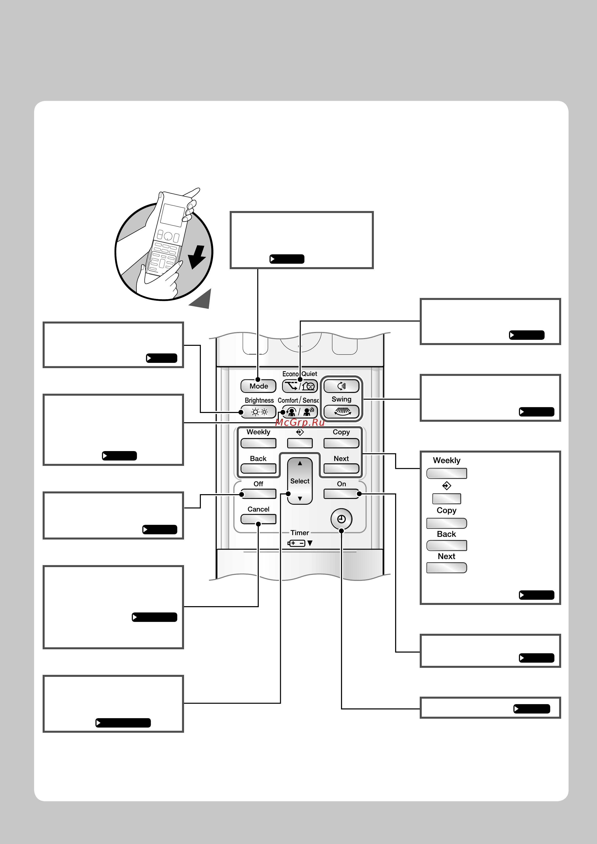 Daikin FTXJ35MV1BS [9/40] Names of parts