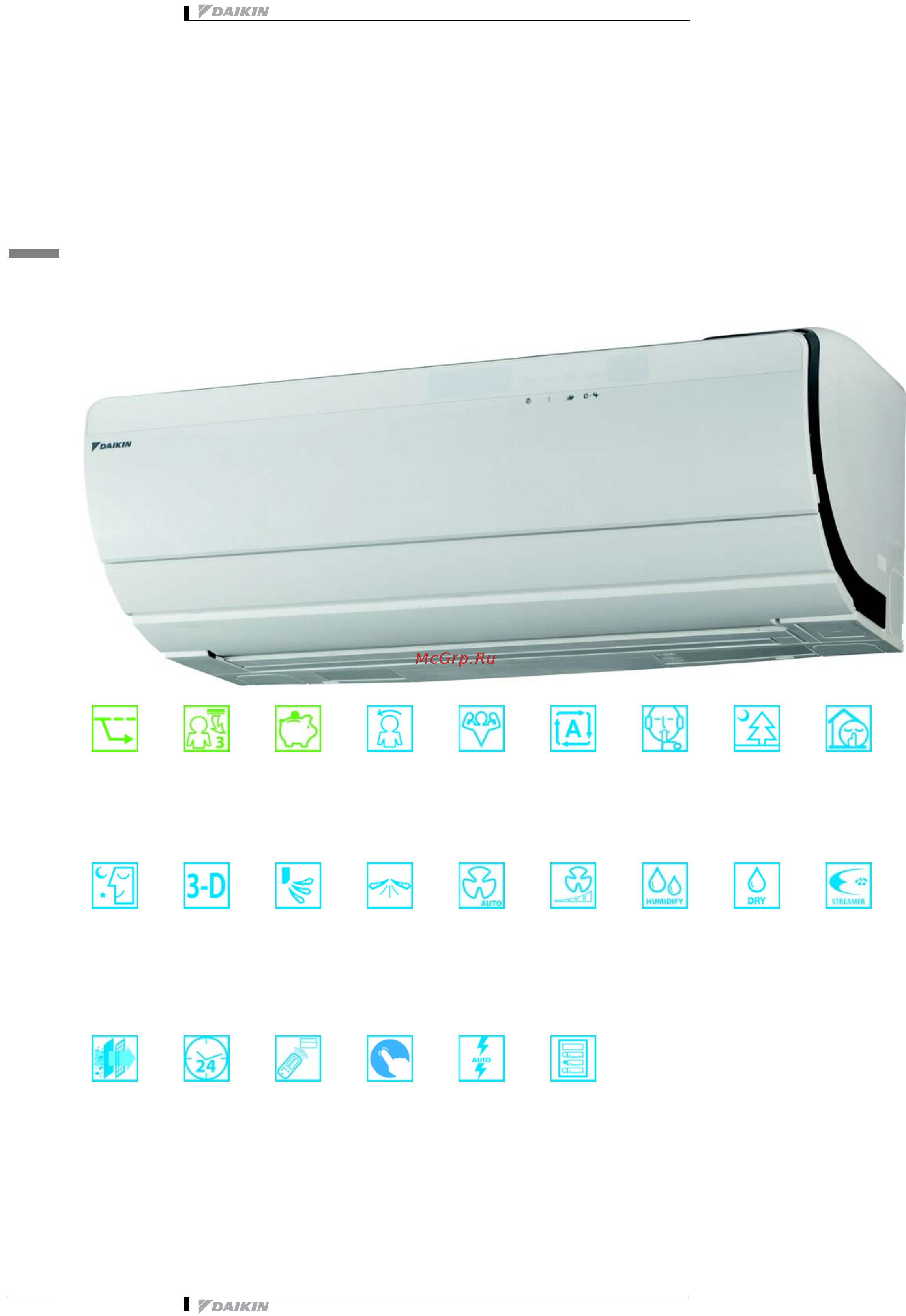 Daikin FTXZ35NV1B [4/13] Характеристики