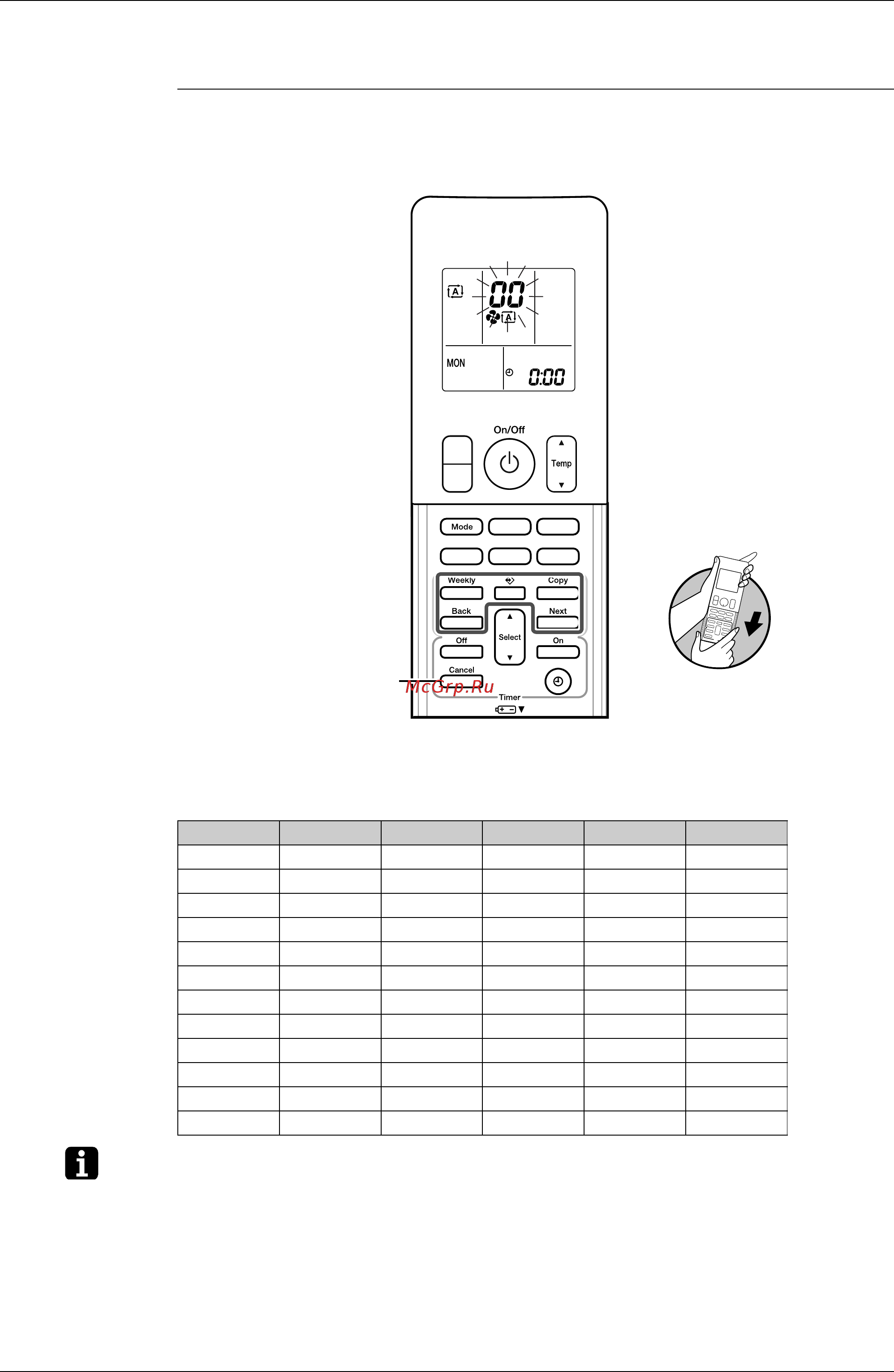 Daikin FTXS42K3V1B [65/130] Service check function