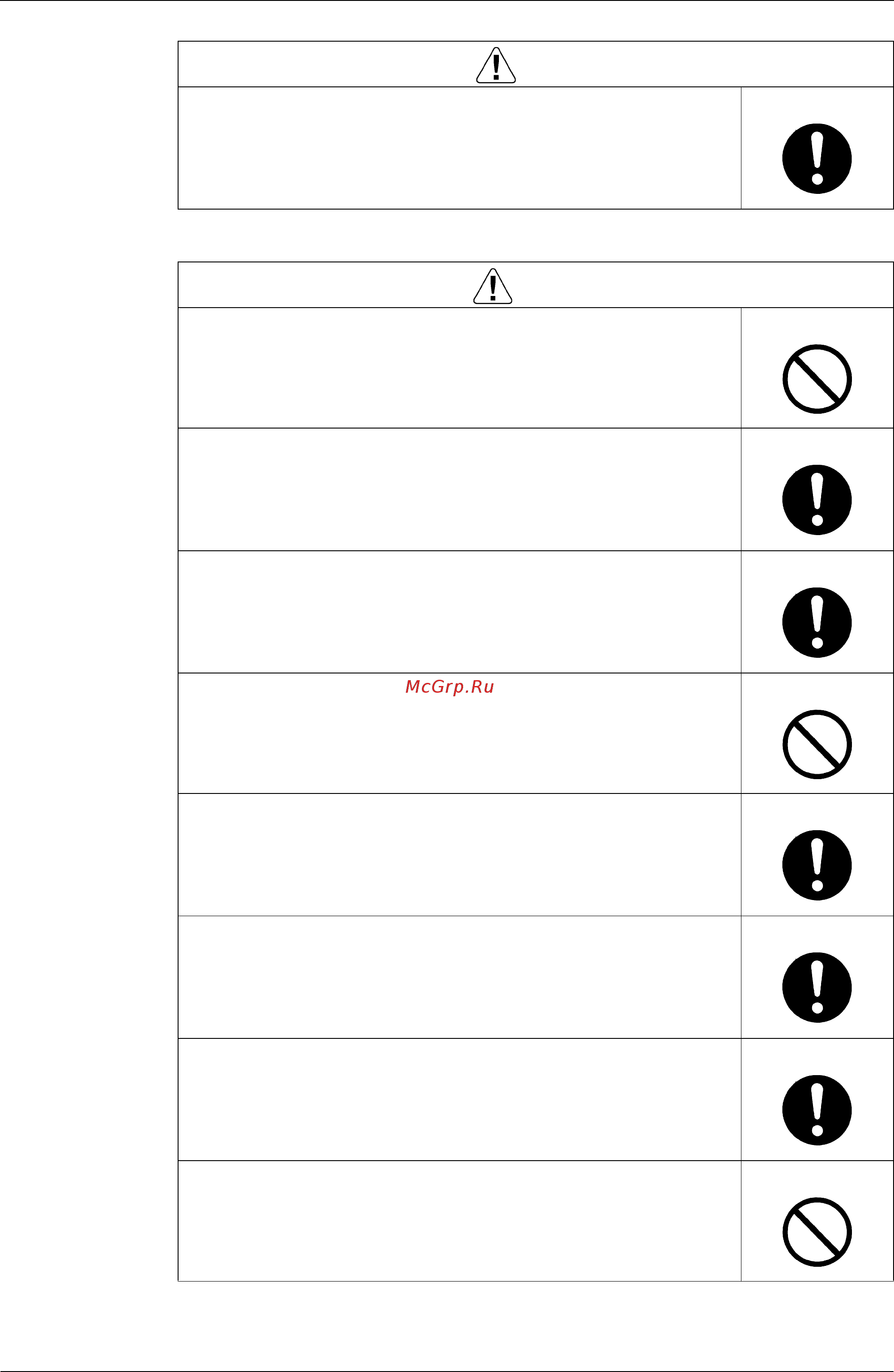 Daikin FTXS42K3V1B [8/130] Cautions regarding safety of users
