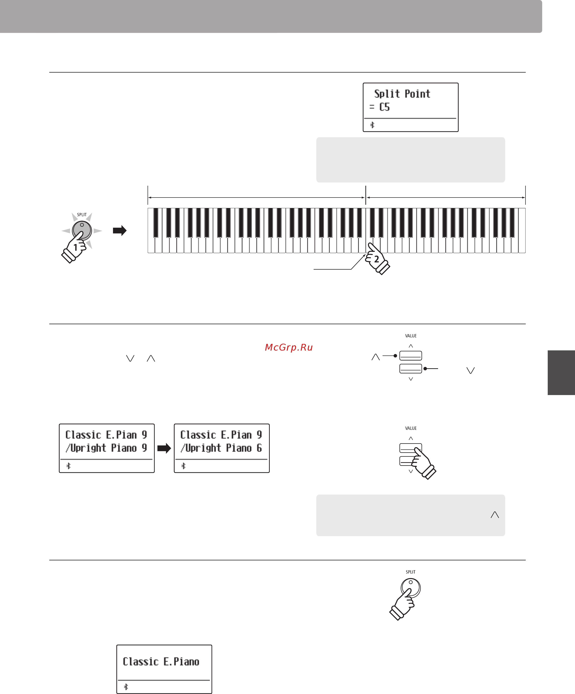 Kawai ES520B [23/100] Four hands mode