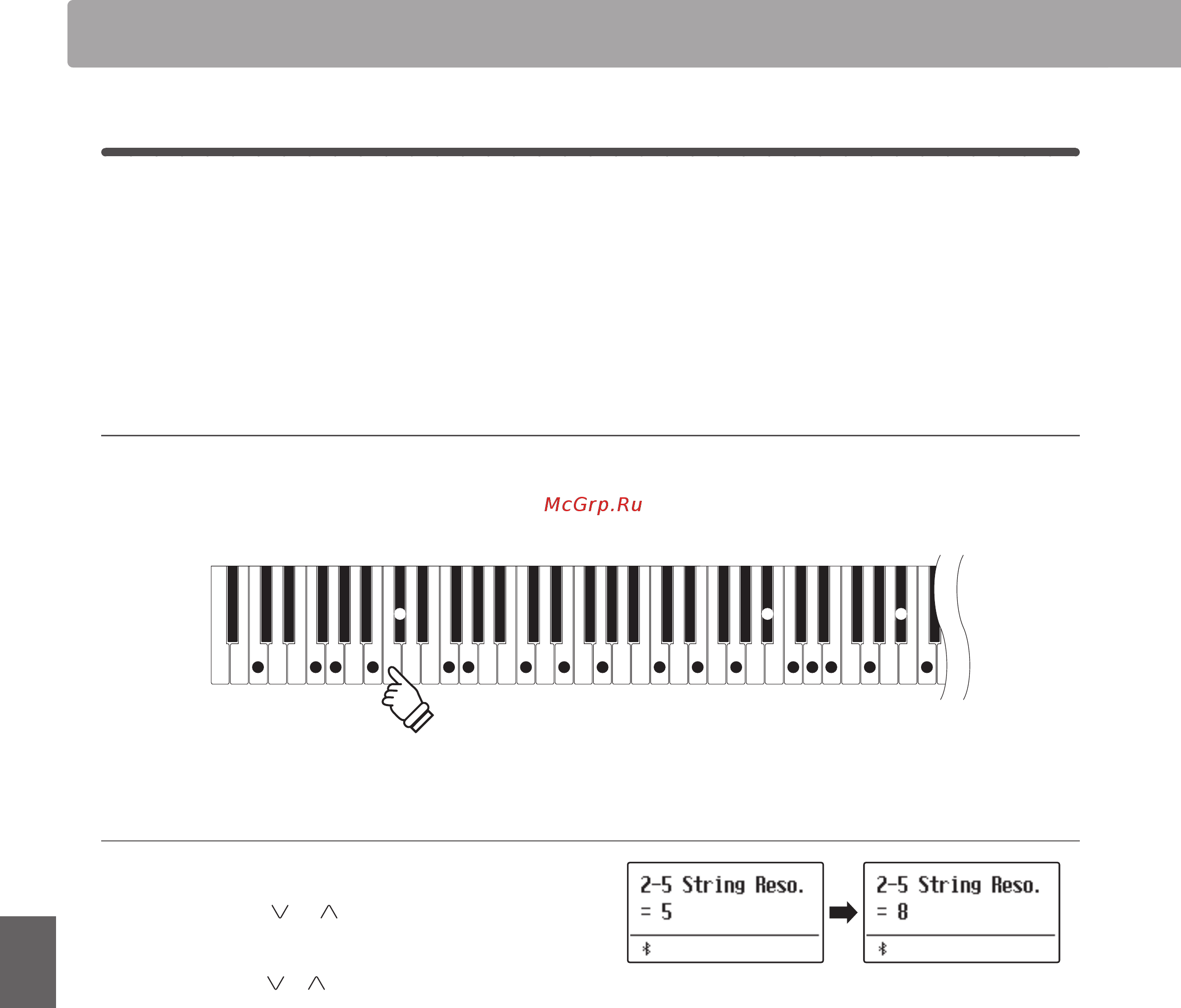 Kawai ES520W [68/100] String resonance резонанс струн