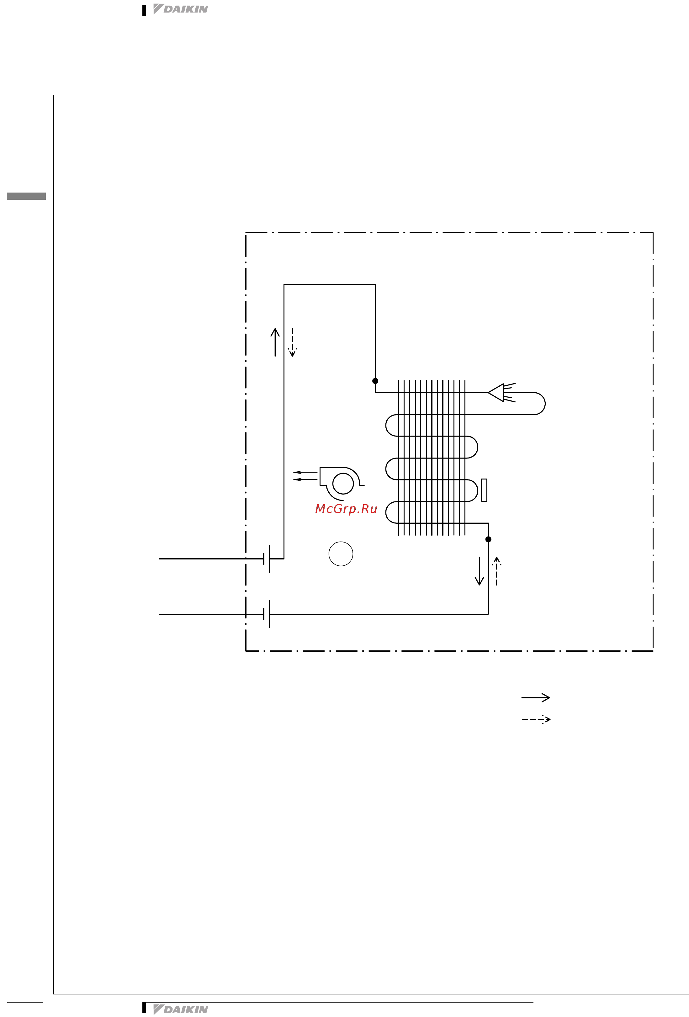 Daikin FTXLS35K3V1B [10/15] Схемы трубопроводов