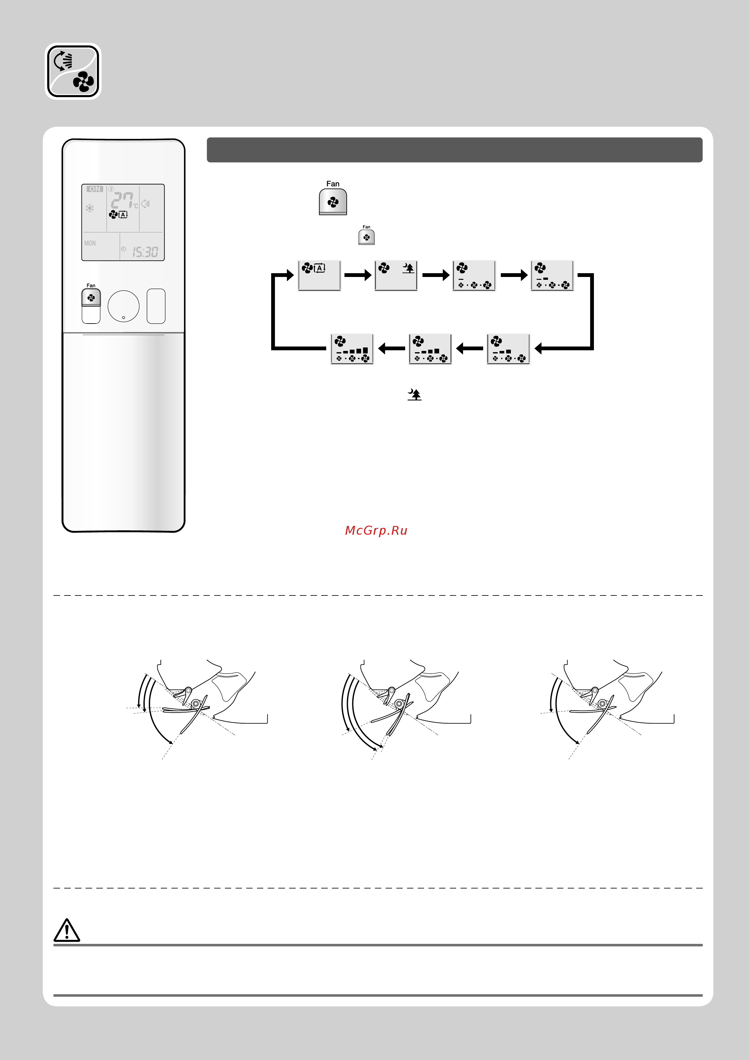 Daikin FTXLS35K3V1B [15/40] Adjusting the airﬂ ow direction and rate