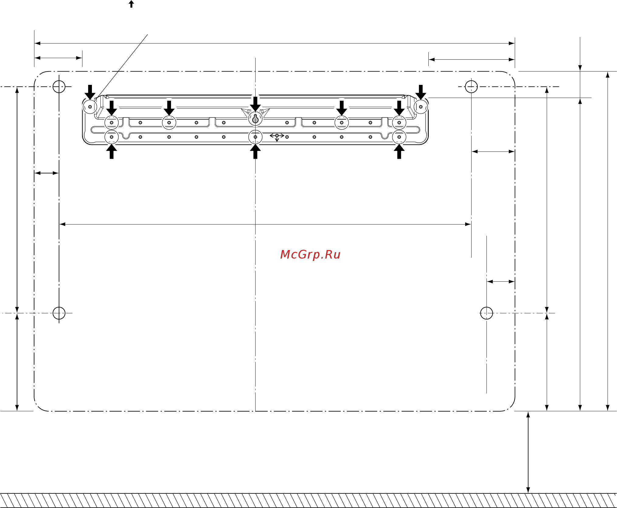 Daikin FVXG50K2V1B [11/26] Монтаж внутреннего блока