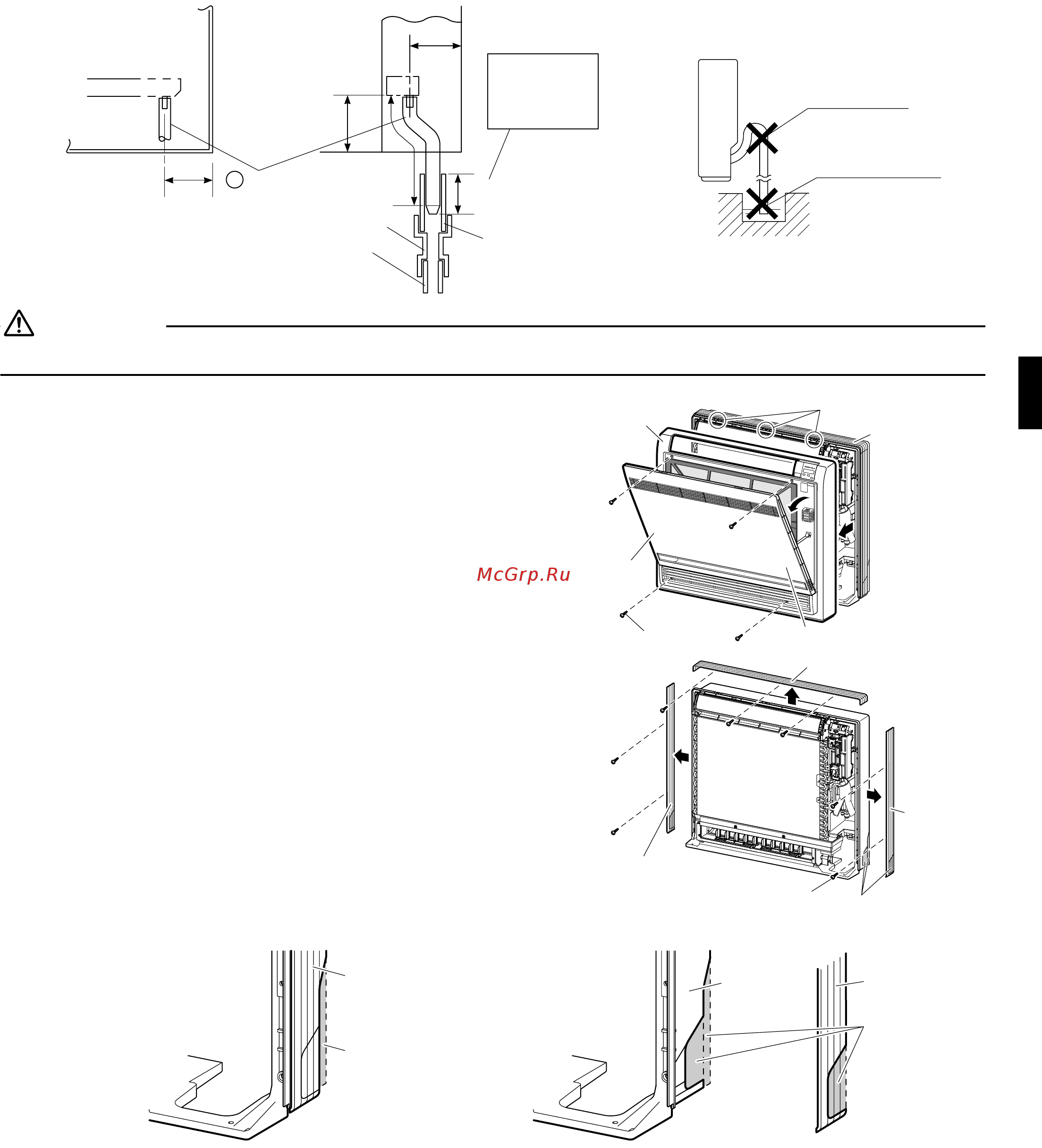 Daikin FVXS50FV1B [8/18] Installing indoor unit