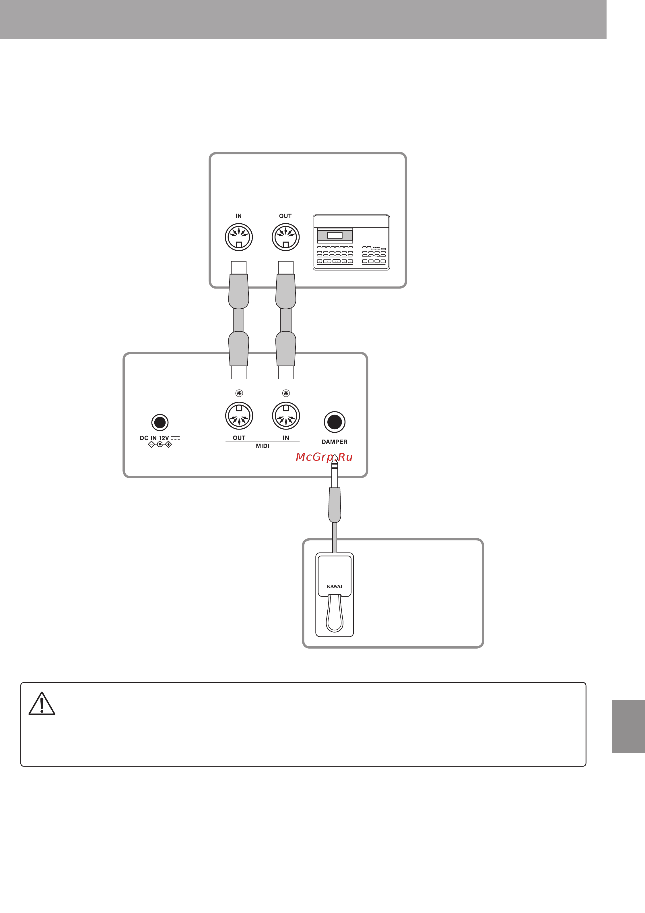 Kawai ES100B [49/62] Connecting to other devices