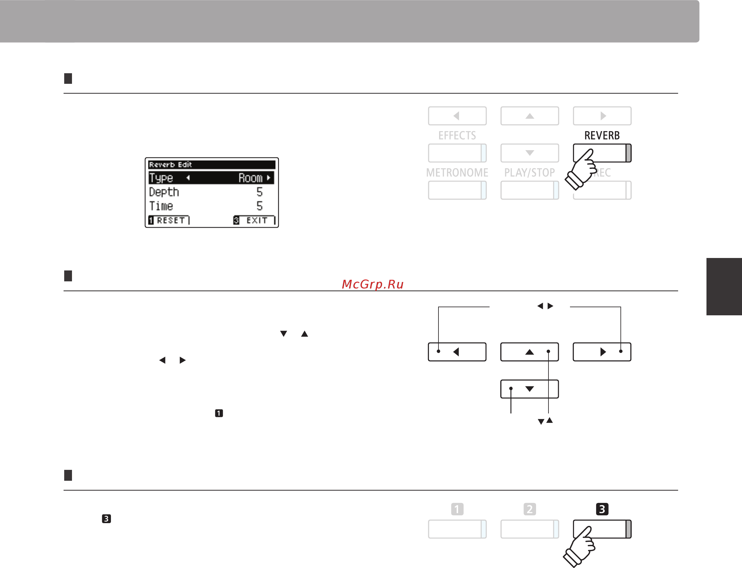 Kawai CA95B [25/136] Игра на инструменте