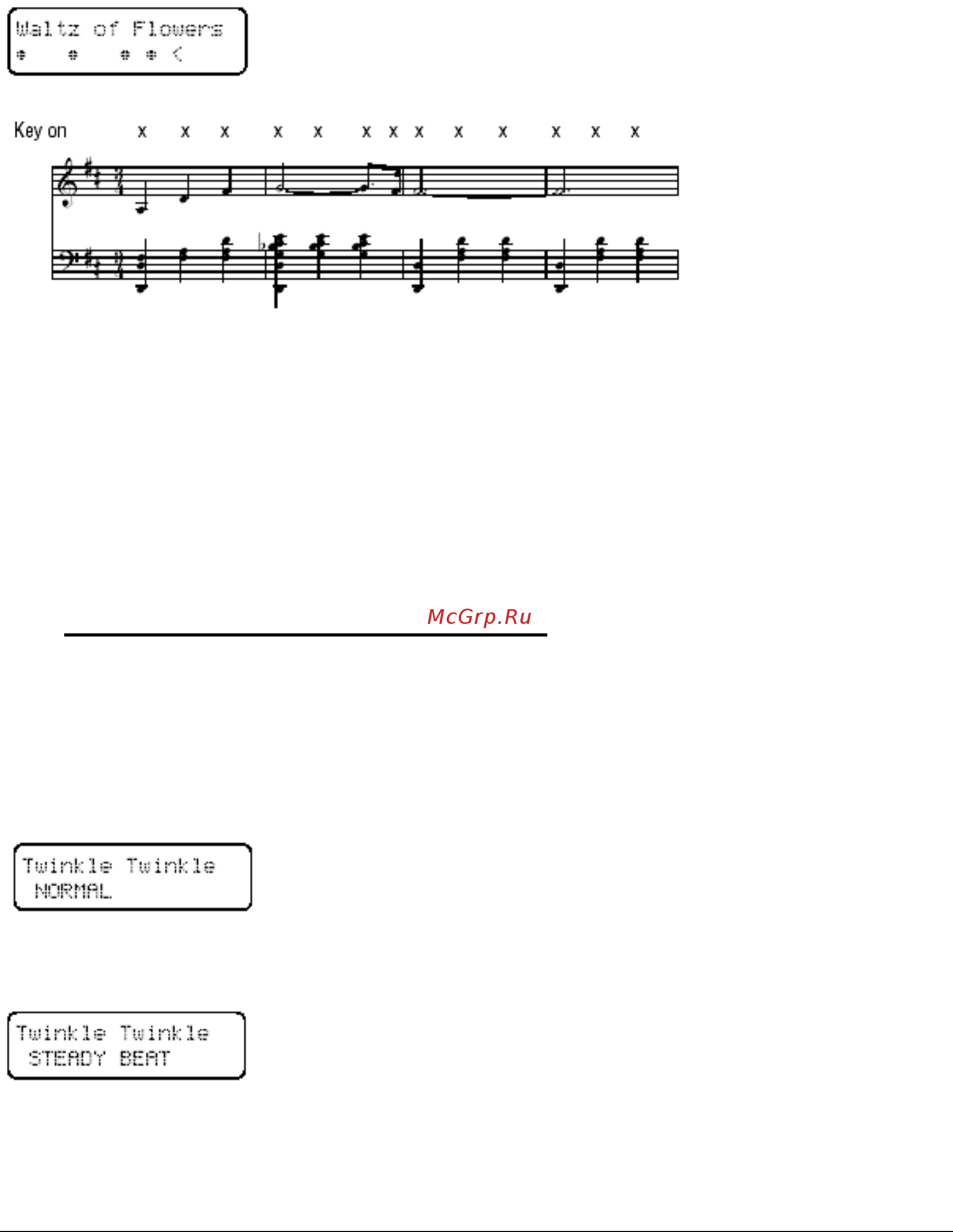 Kawai CA71C [23/64] Устойчивый ритм steady beat
