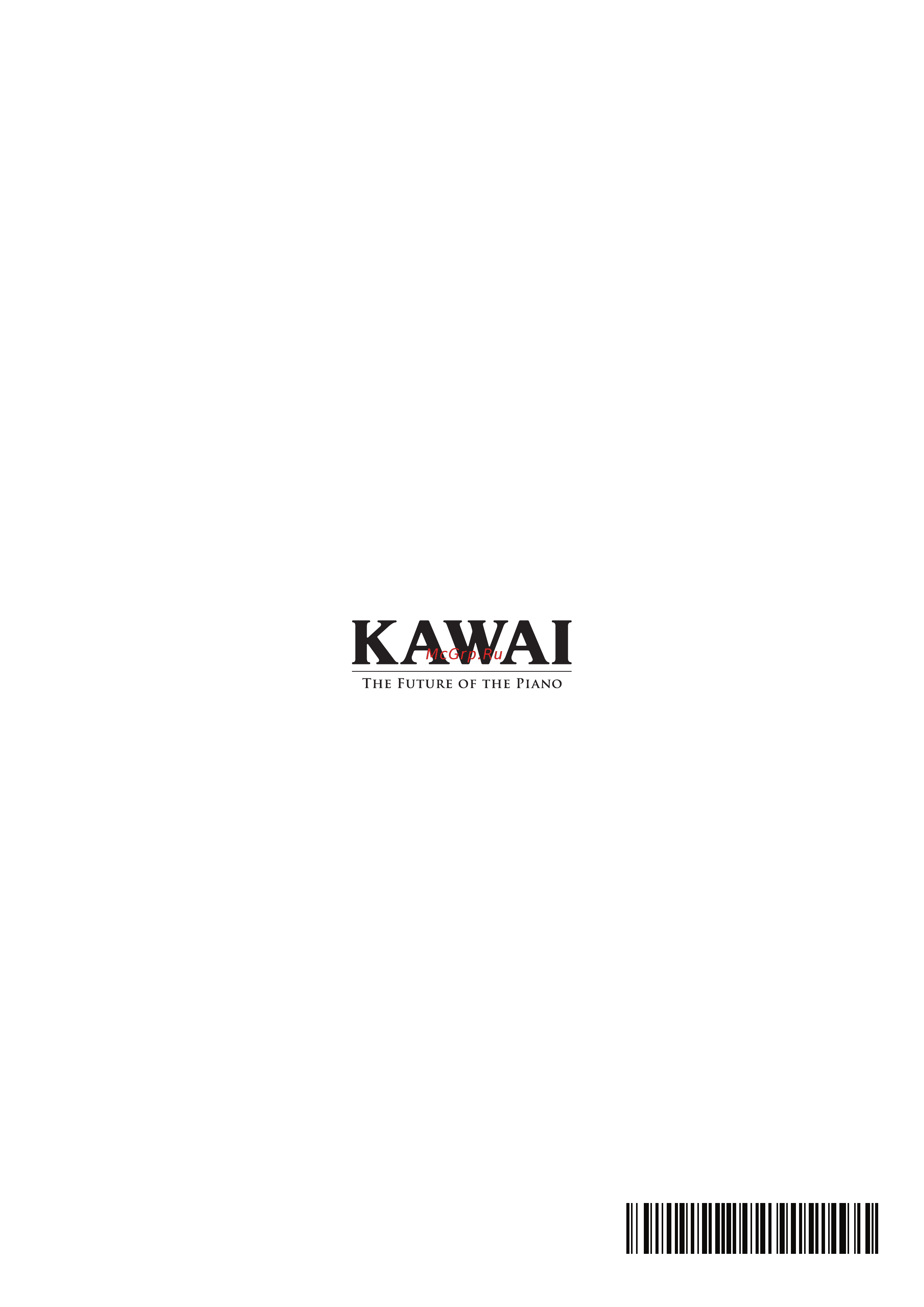 Kawai CN25W [54/54] Авторские права 2014 kawai musical instruments mfg co ltd все права защищены