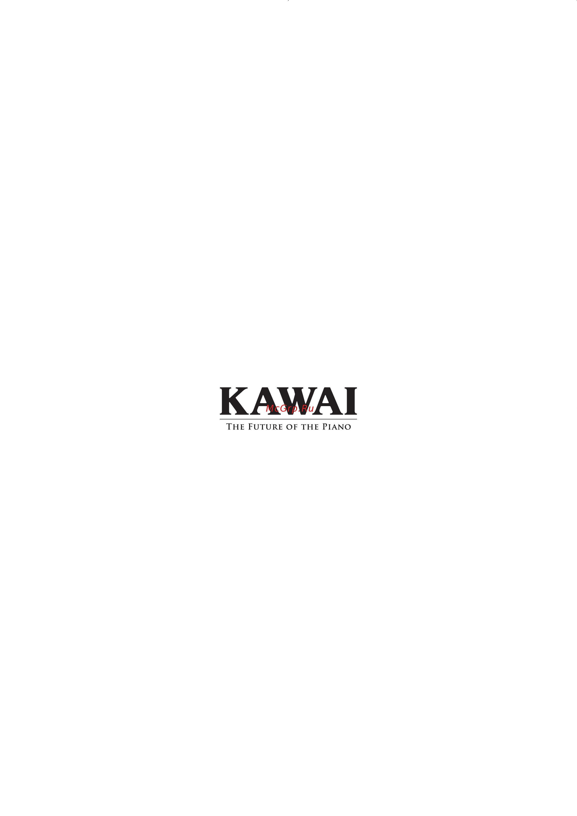 Kawai CN33W Руководство пользователя онлайн [72/72] 552603