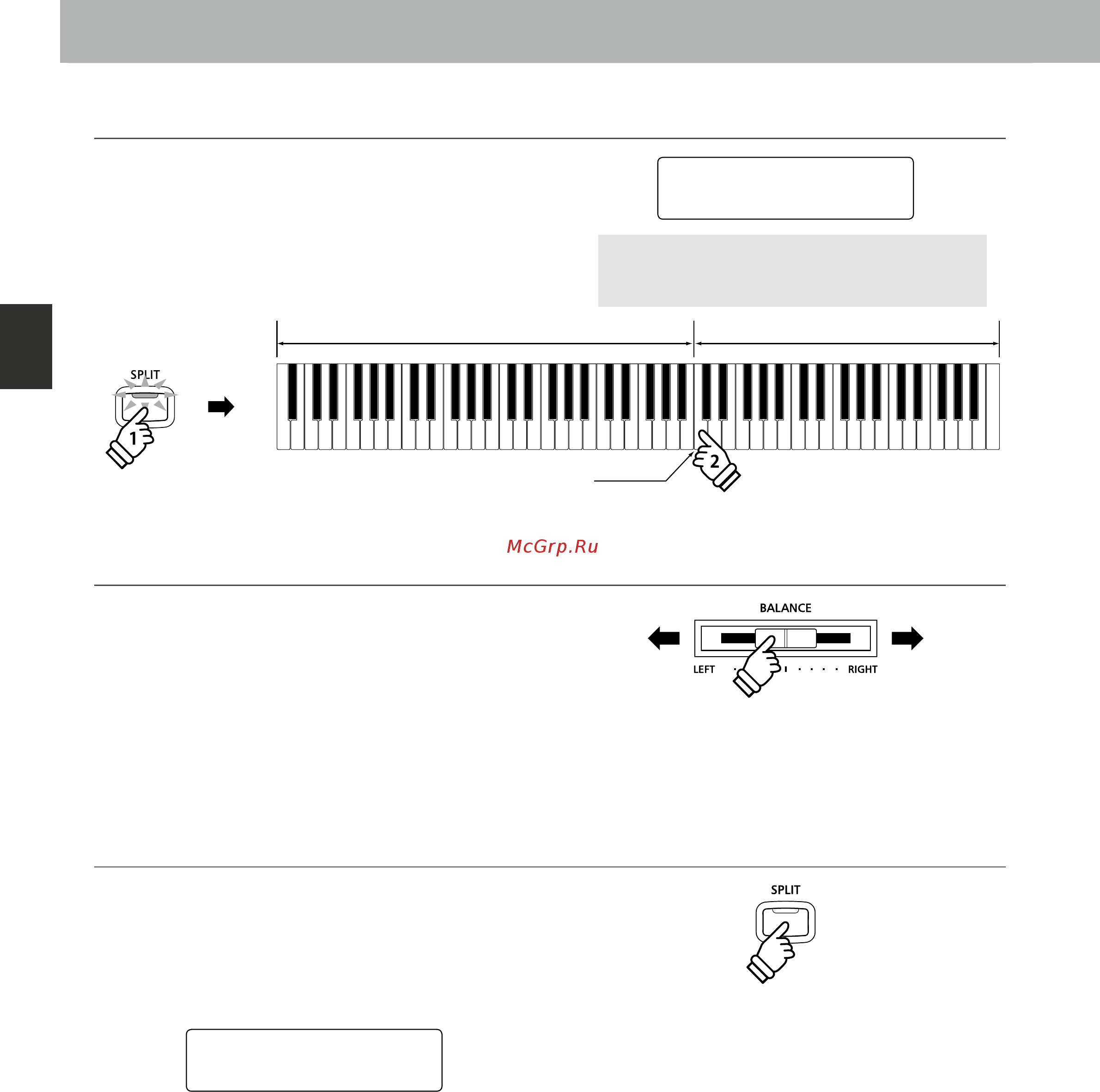 Kawai CN35M [24/142] Four hands mode