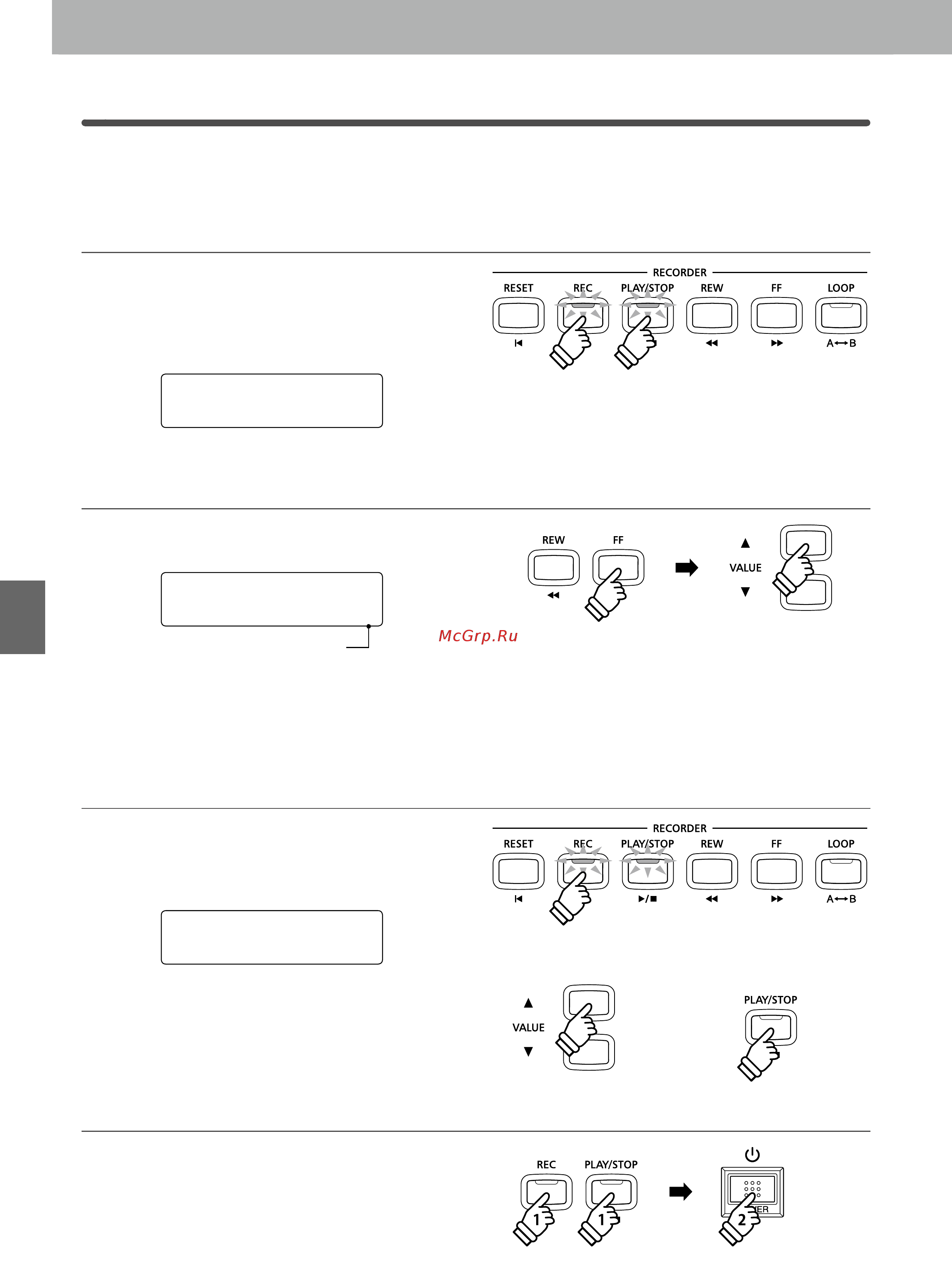 Kawai CN35M [50/142] This function is used to erase recorder parts that have been recorded incorrectly or songs that are no longer listened to once a part song has been erased from memory it cannot be recovered