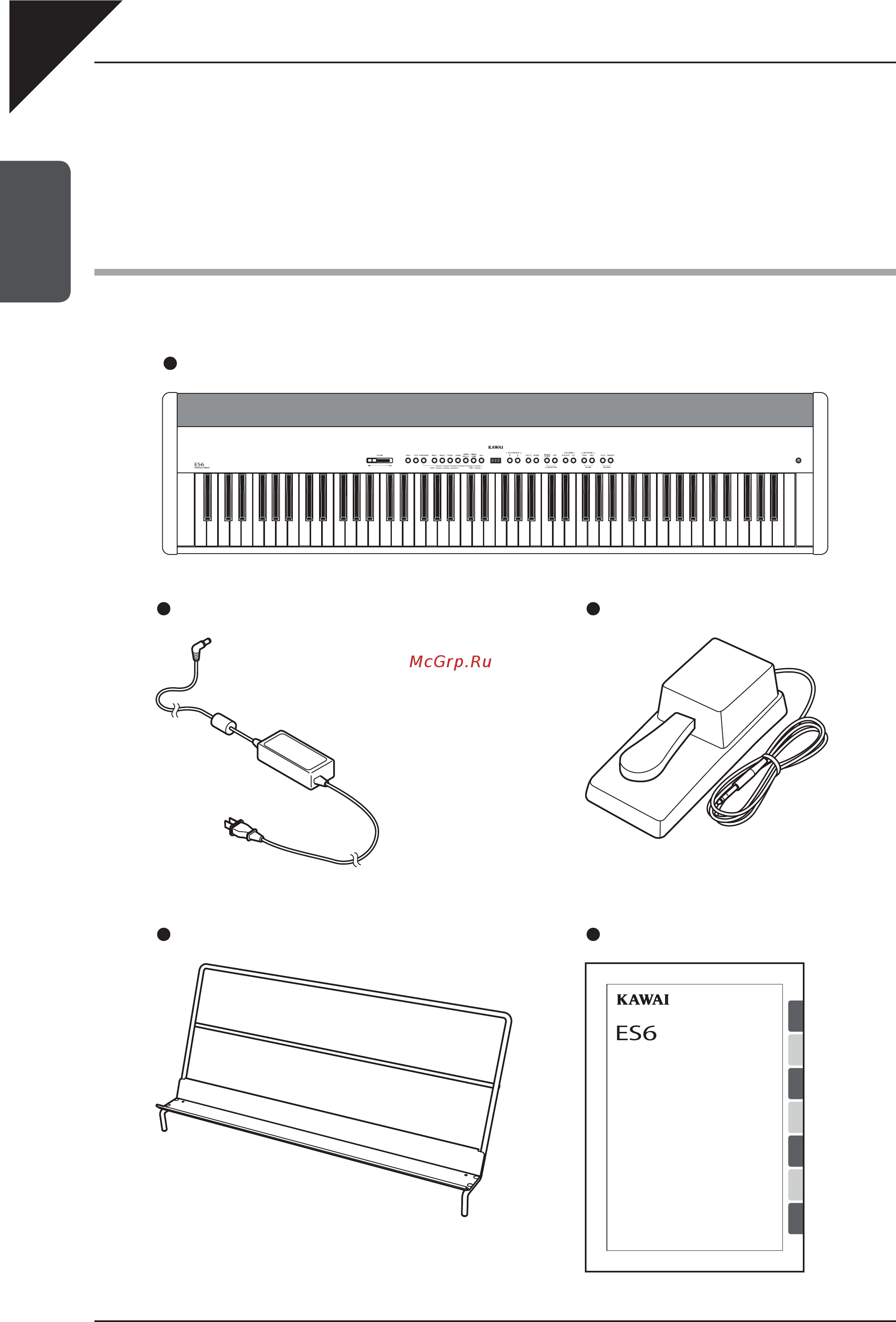 Kawai ES6W [8/86] Вступление