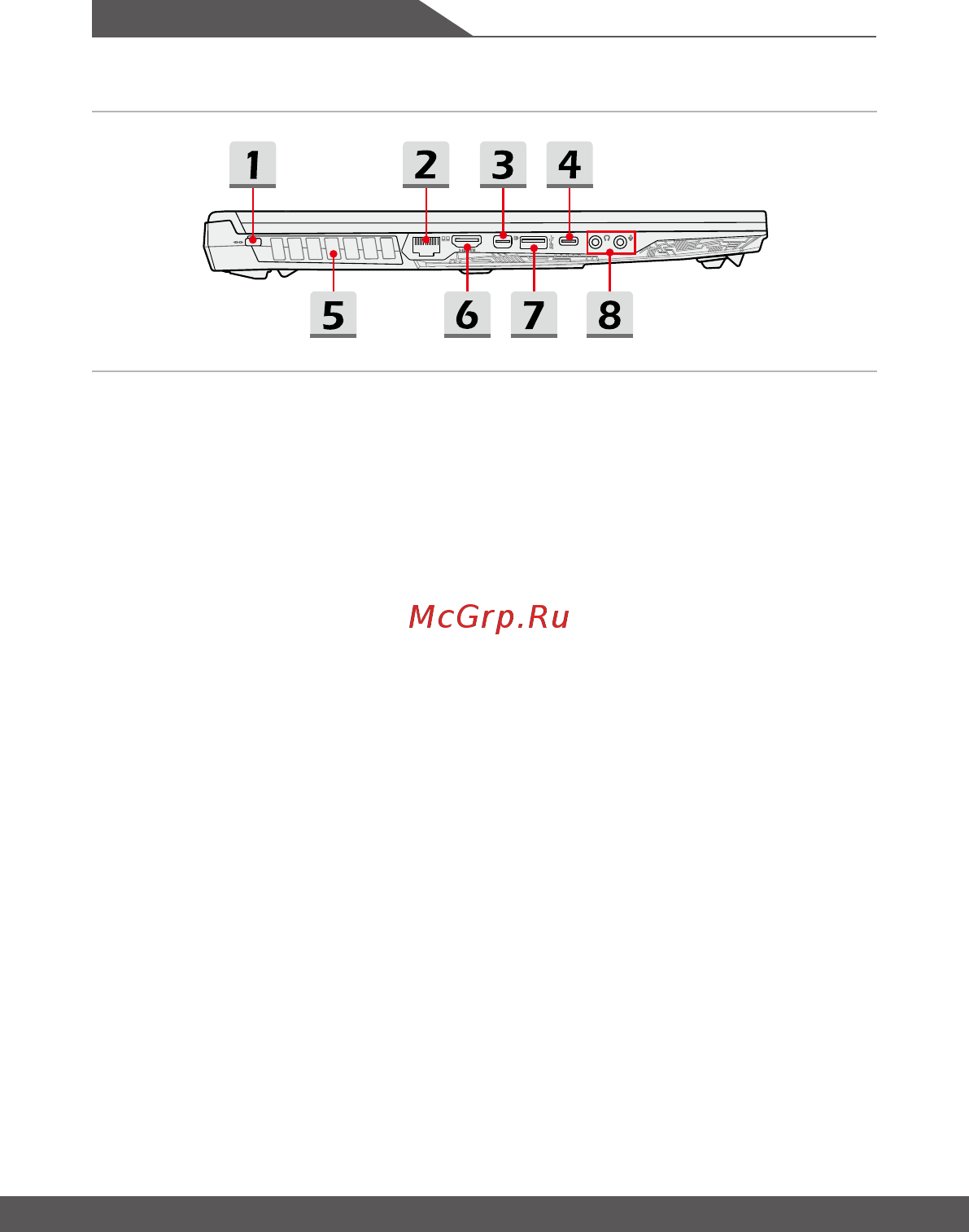 MSI GE75 Raider 10SGS-267RU [18/64] Вид слева