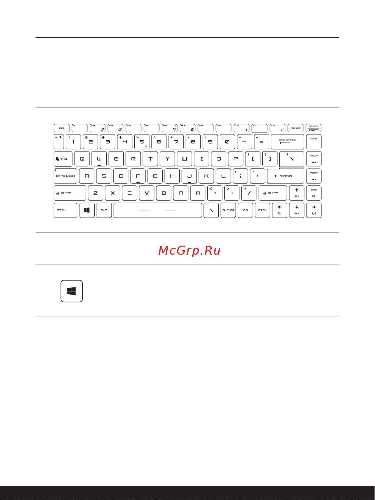 MSI GF65 Thin 10UE-287RU [21/60] Использование клавиатуры
