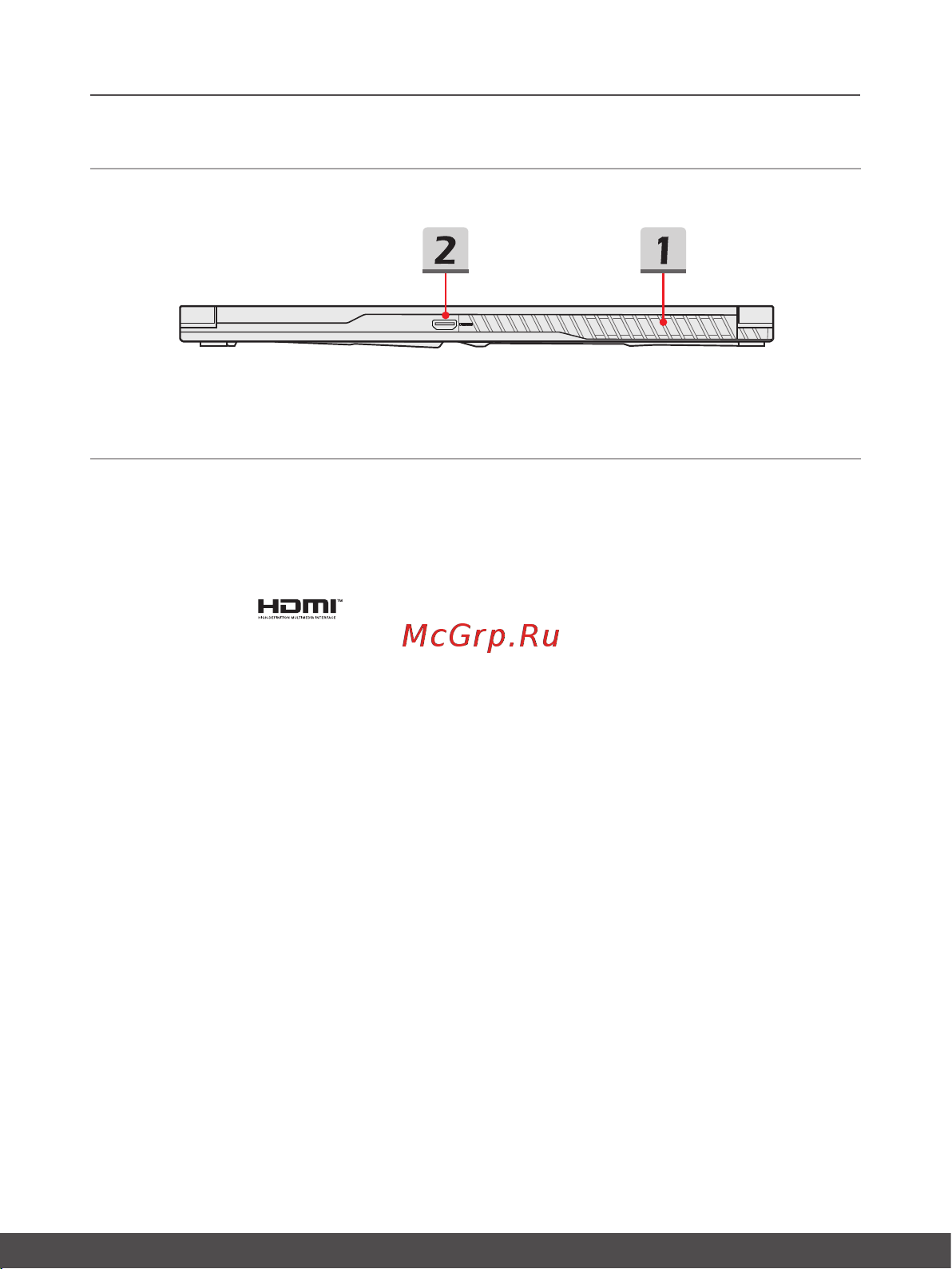 MSI GF63 Thin 9RCX-867XRU [19/64] Вид сзади