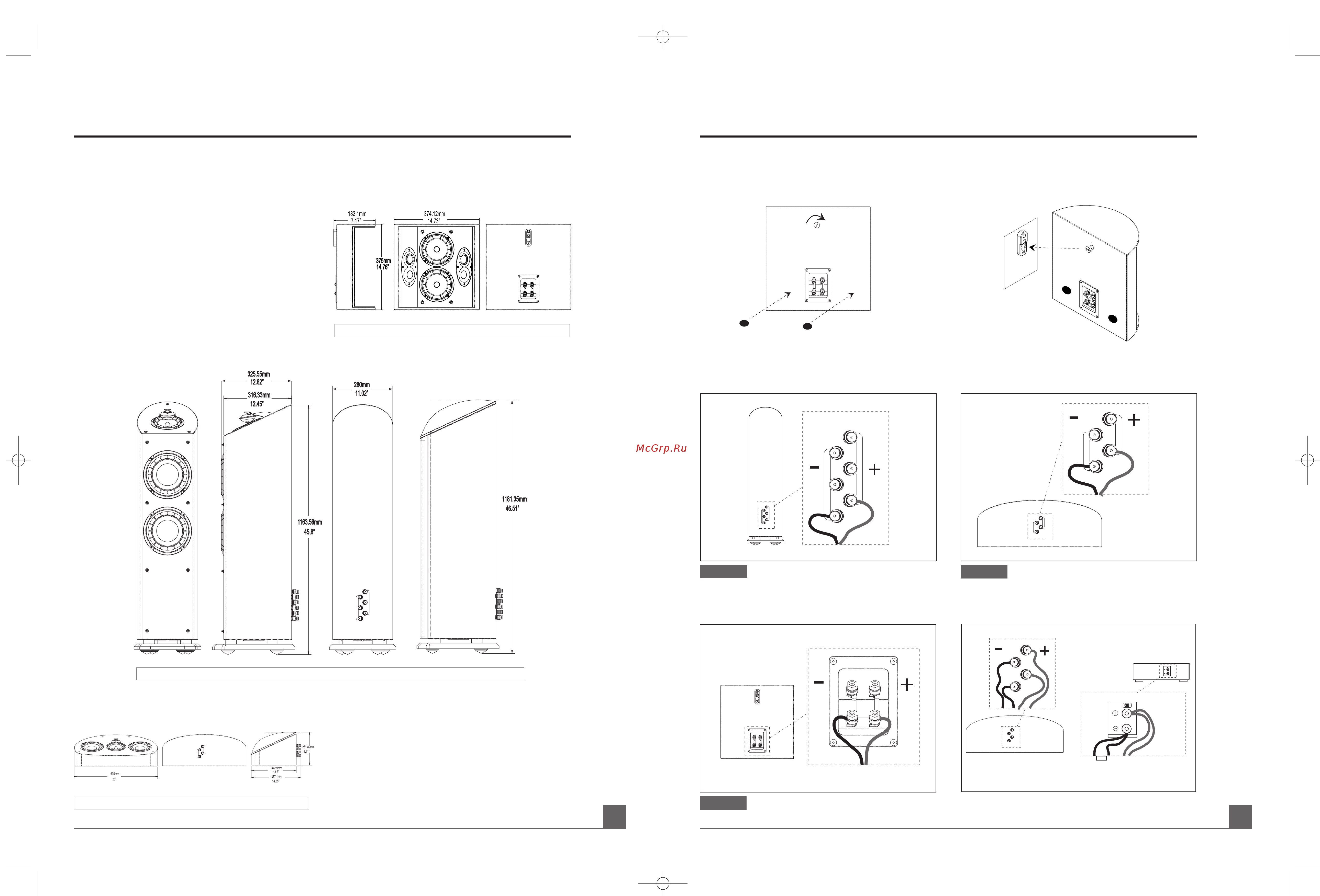 Mirage OMD28-HB-1 Black Gloss 1 шт. [4/9] Diagrams