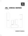 JBL Arena 180 Black Инструкция по эксплуатации