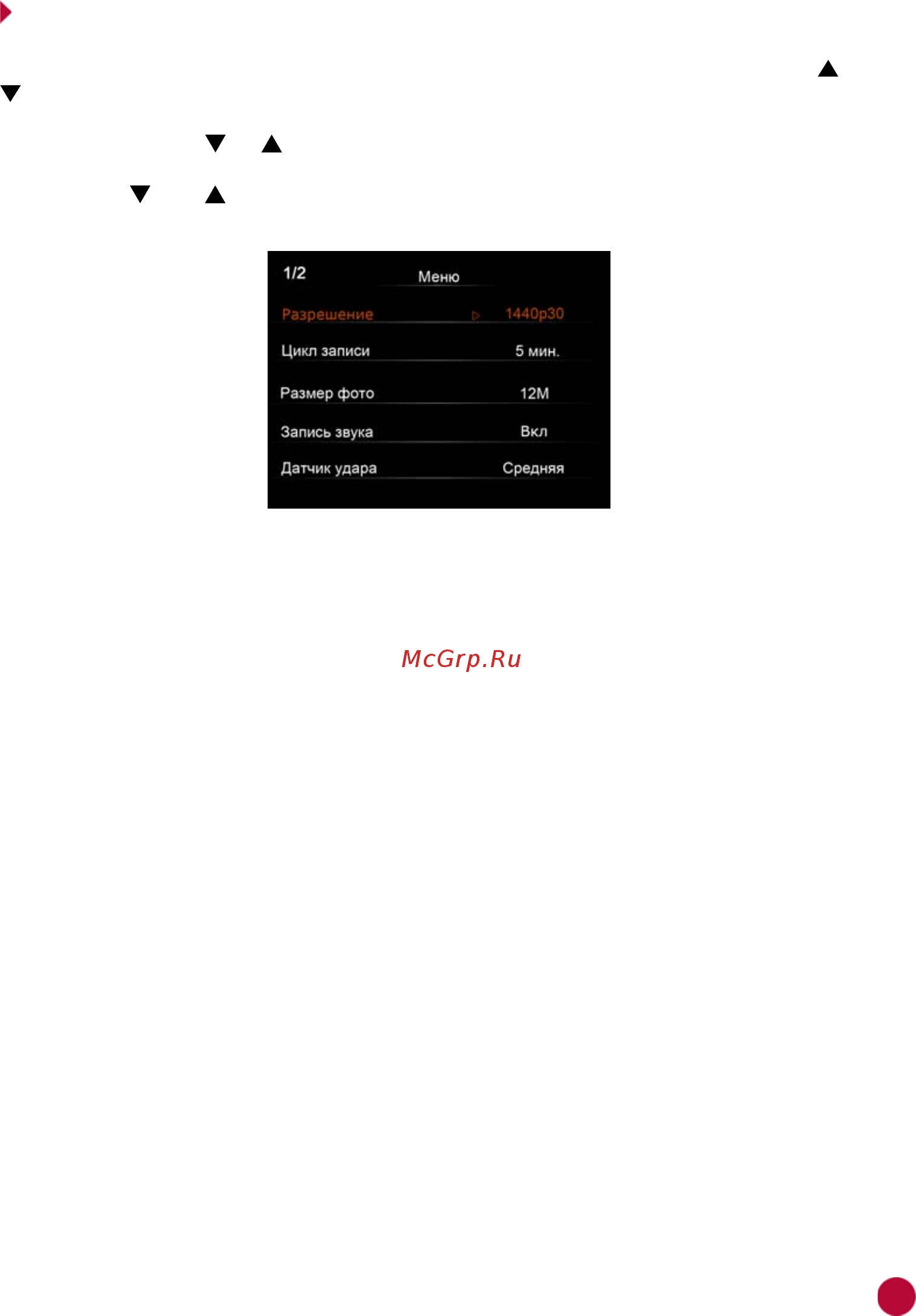 Prology iREG Quad HD [10/17] Настройки