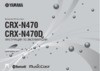 Yamaha CRX-N470 Black Инструкция по эксплуатации