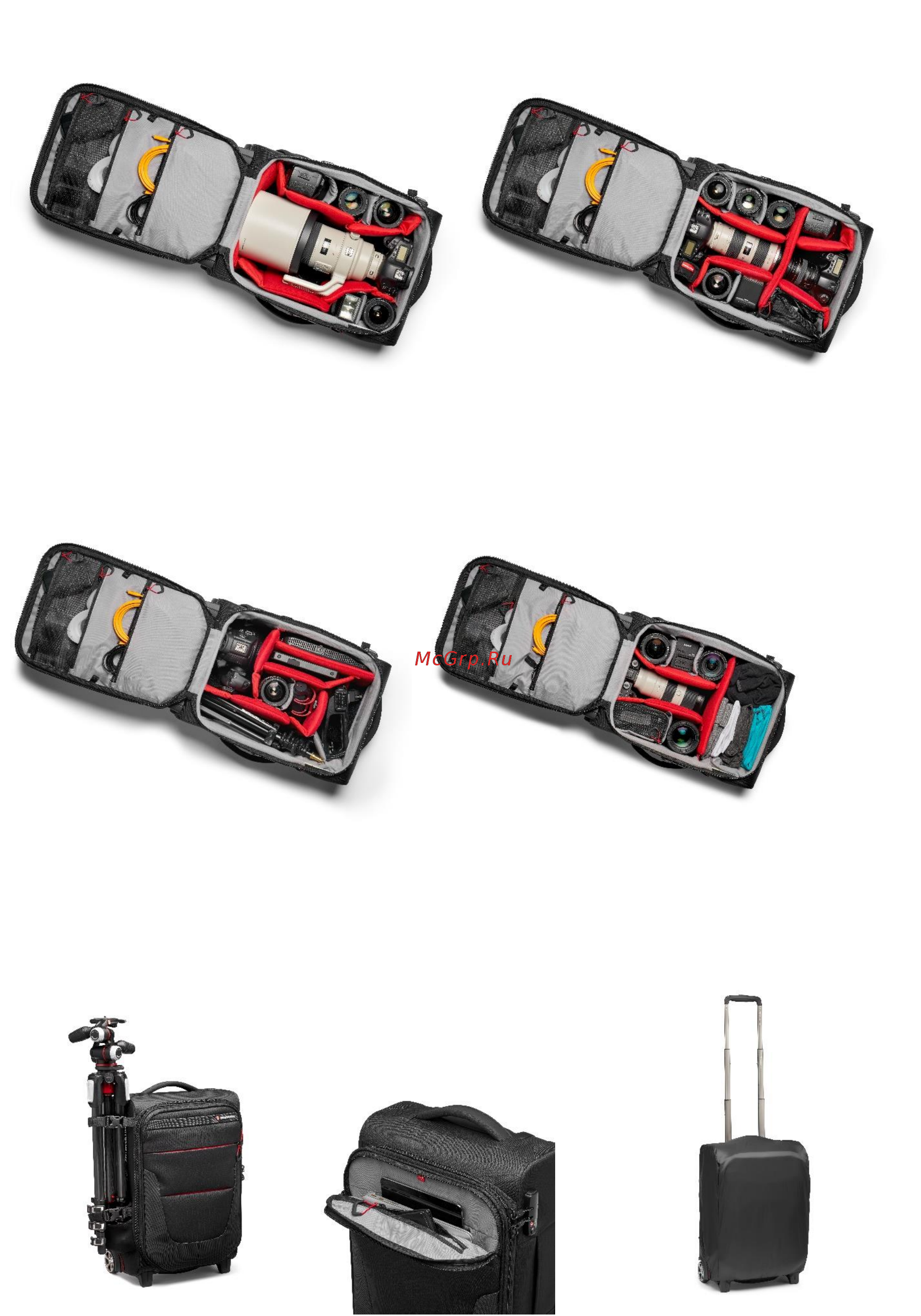 Manfrotto Pro Light Reloader Air-55 (MB PL-RL-A55) Инструкция по эксплуатации онлайн