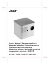 Acer B130i White (MR.JR111.001) Инструкция по эксплуатации