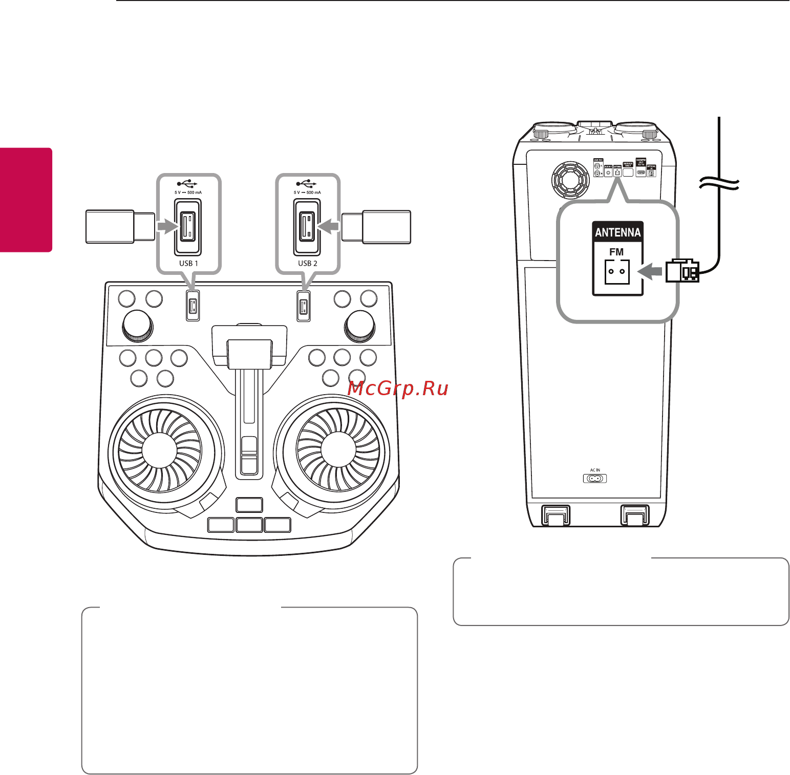 LG XBOOM OL90DK [22/65] Подключение устройств usb