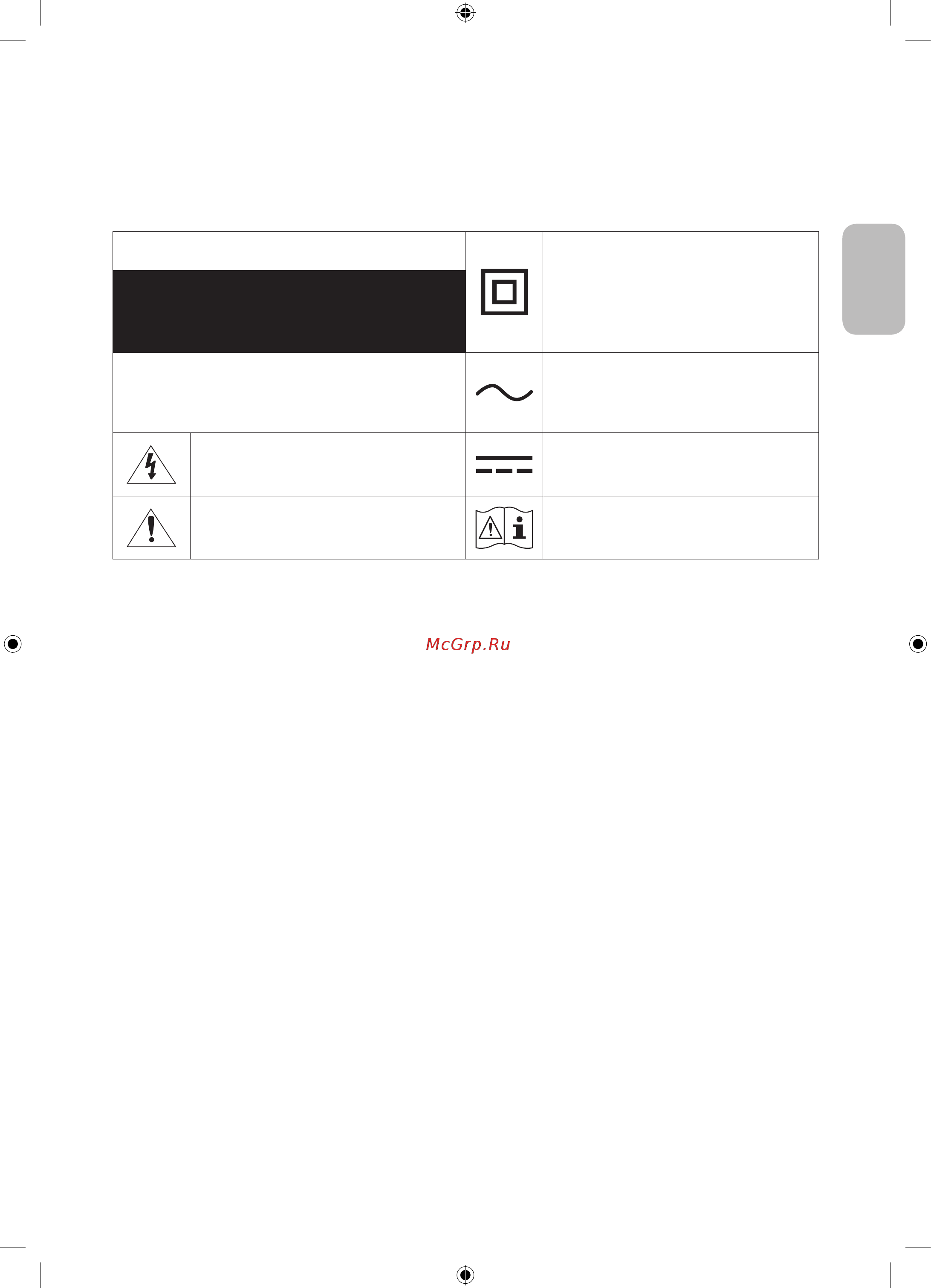 Samsung The Serif QE49LS01RAU [25/44] Warning important safety instructions