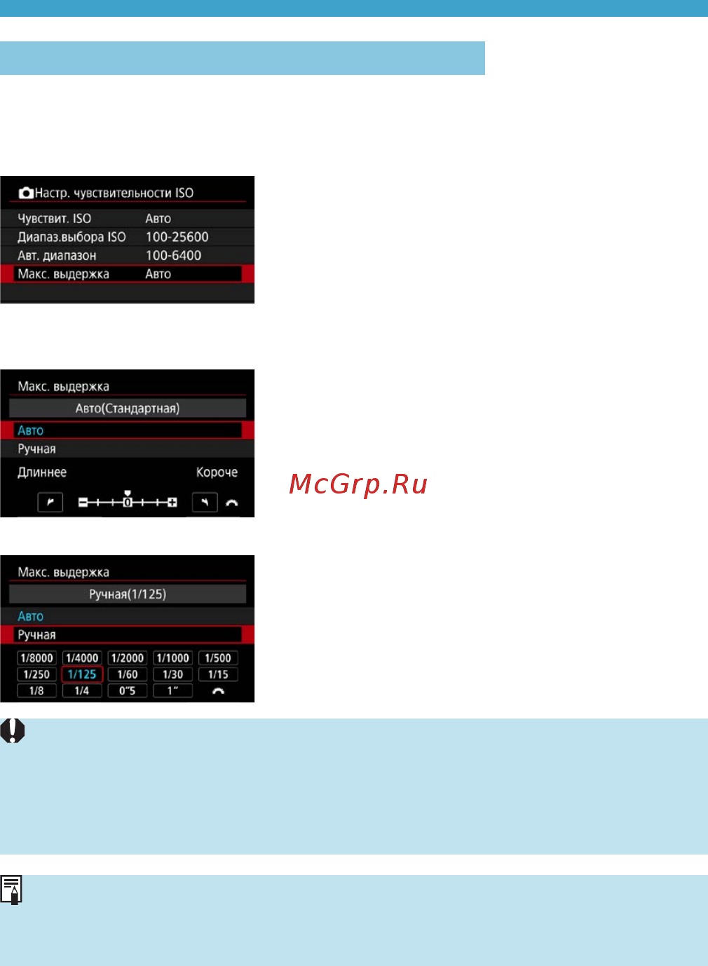 Canon EOS 90D Body [217/648] Максимальная выдержка для авто iso
