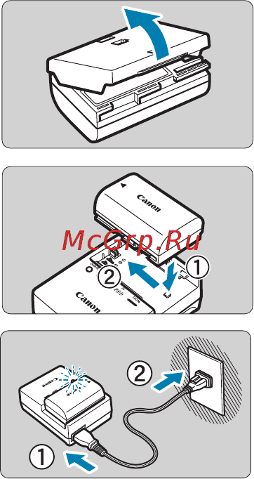 Canon EOS 90D Body [44/648] Зарядка аккумулятора